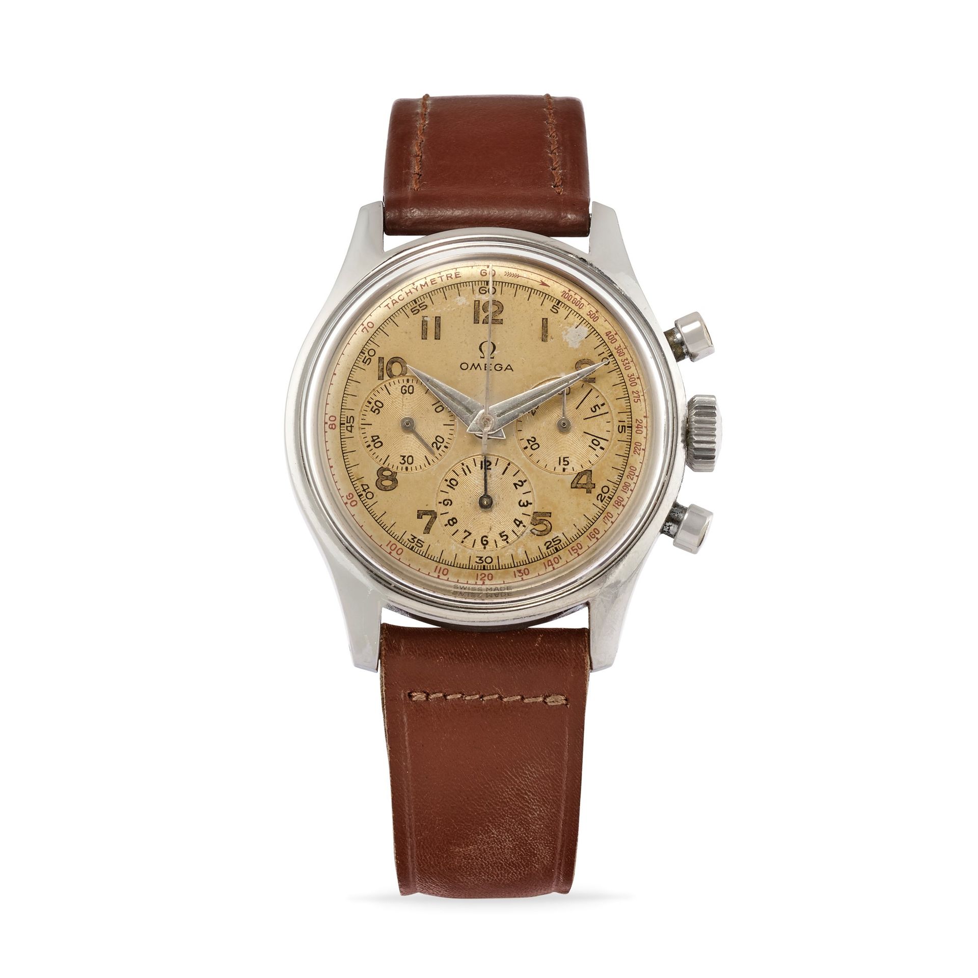 OMEGA Omega CK2451 chronograph for the Argentina Air Force, ‘50s 


Stainless st&hellip;
