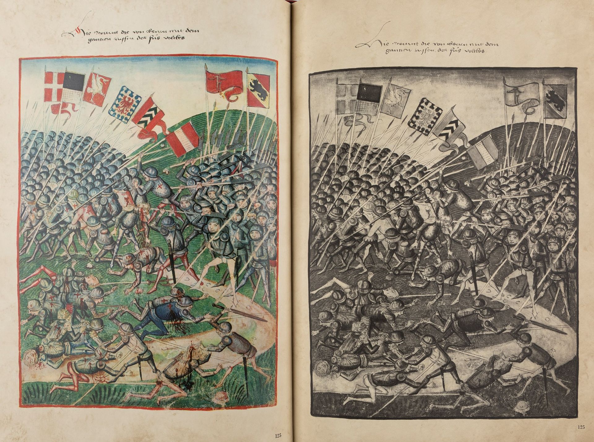 Diebold Schilling 施林，迪博德--伯尔尼年表

 

伯尔尼，Aare Verlag，1943-1945。4卷，405 x 280毫米。彩色和&hellip;