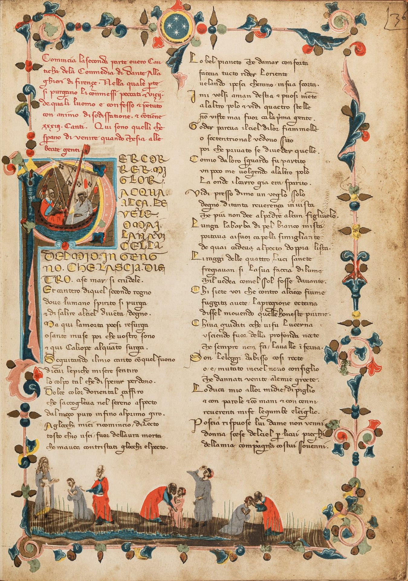 DANTE ALIGHIERI Alighieri, Dante - Le Codex Trivulziano 1080 de la Divine Comédi&hellip;