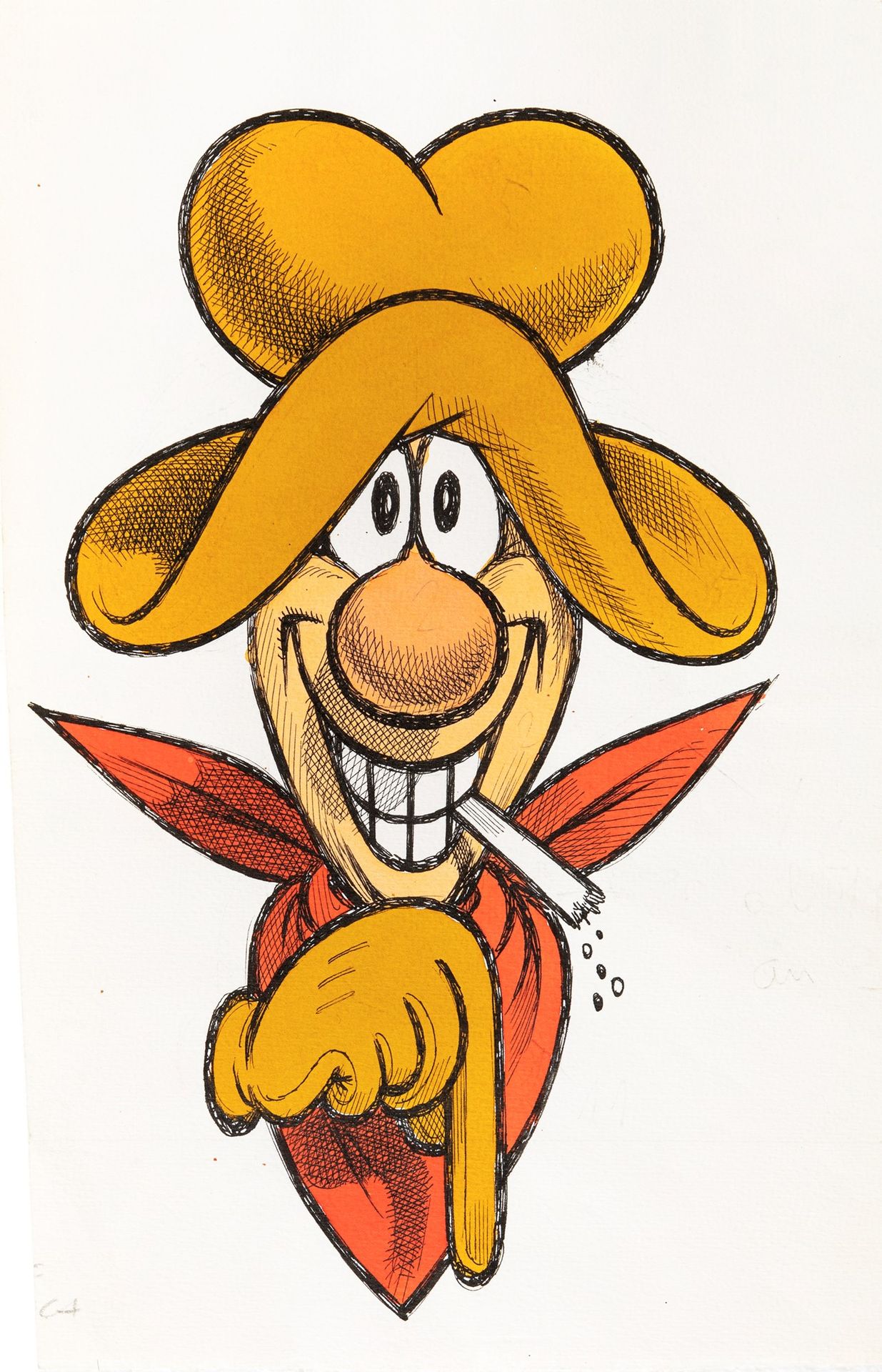 BENITO JACOVITTI Cocco Bill, 70's

crayon, encre et écoline sur carton fin
16 x &hellip;