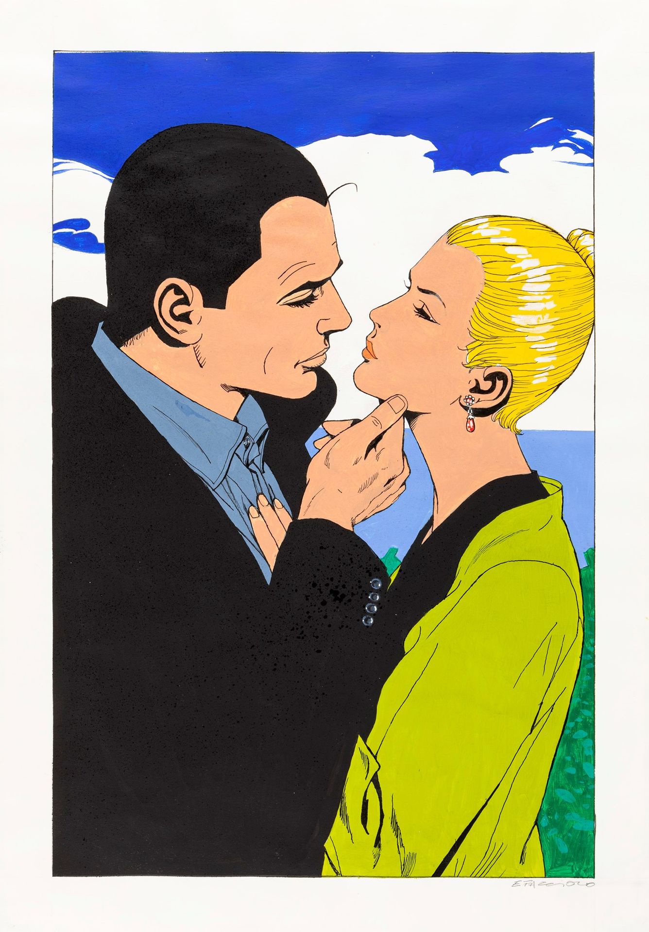 ENZO FACCIOLO Diabolik et Eva, 2012

tempera sur carton fin
34,5 x 50 cm
Illustr&hellip;