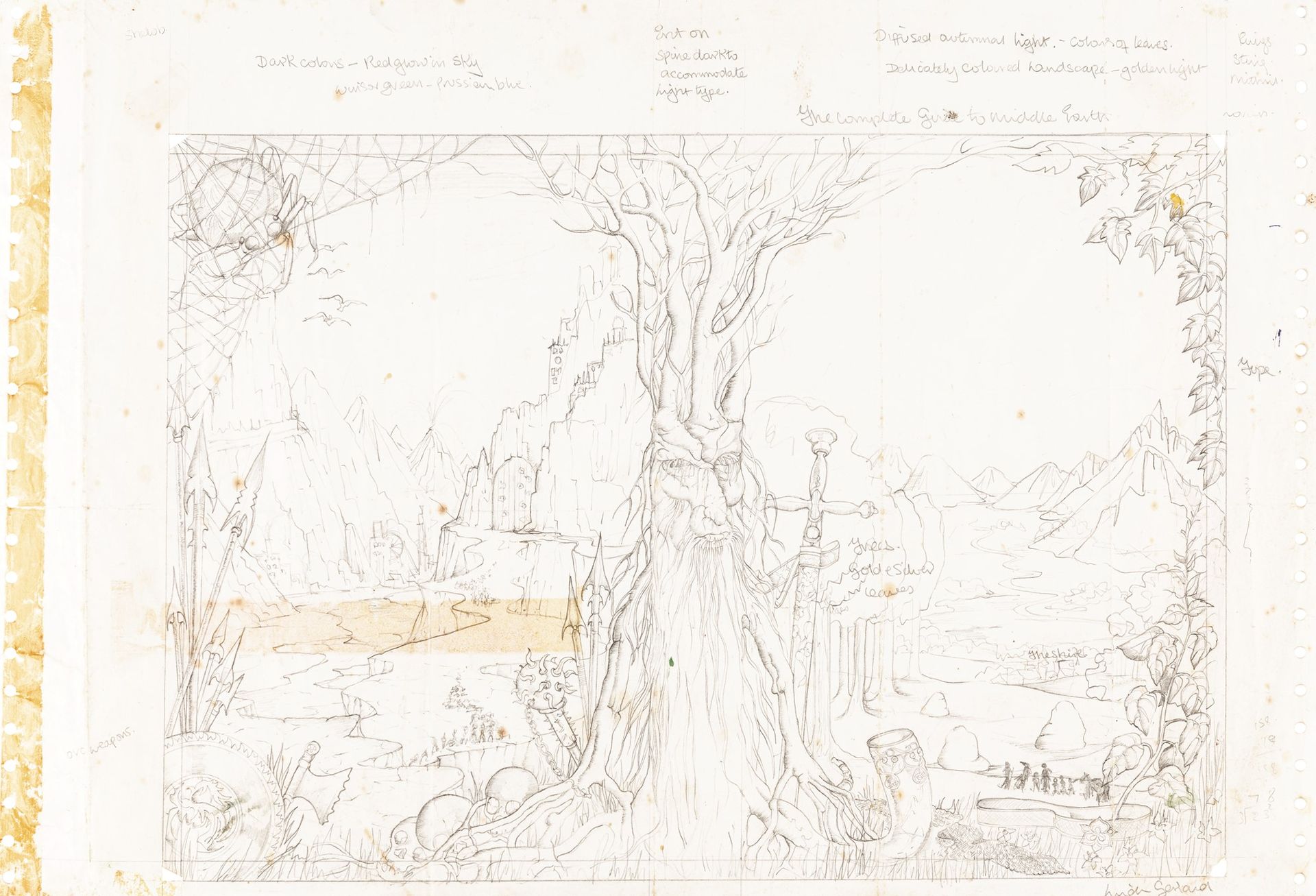 Linda Garland The Complete Guide to Middle-Earth, 1978

pencil on paper
45 x 30,&hellip;
