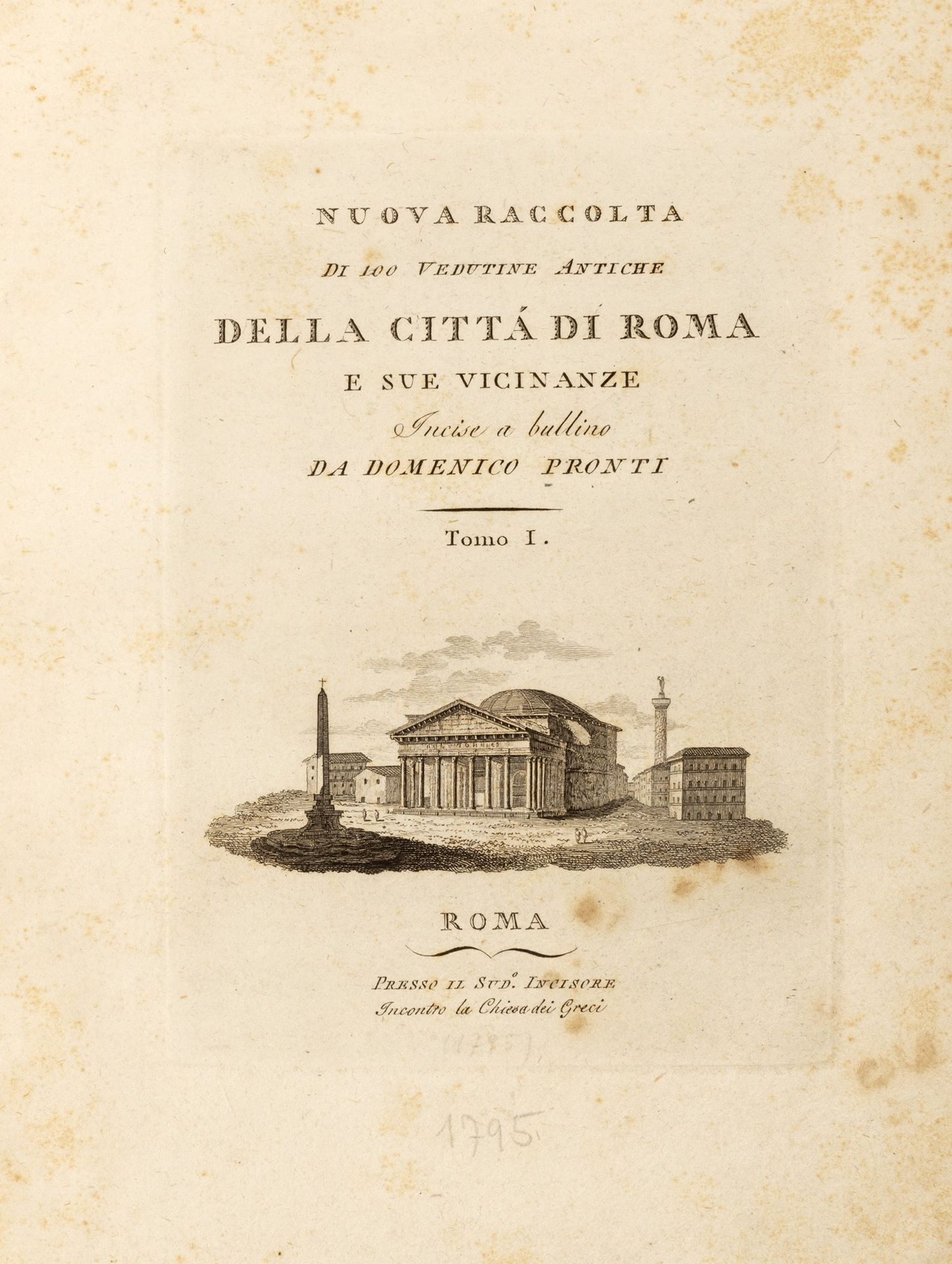 Null Rome - Pronti, Domenico - Nouvelle collection de vues anciennes (et moderne&hellip;