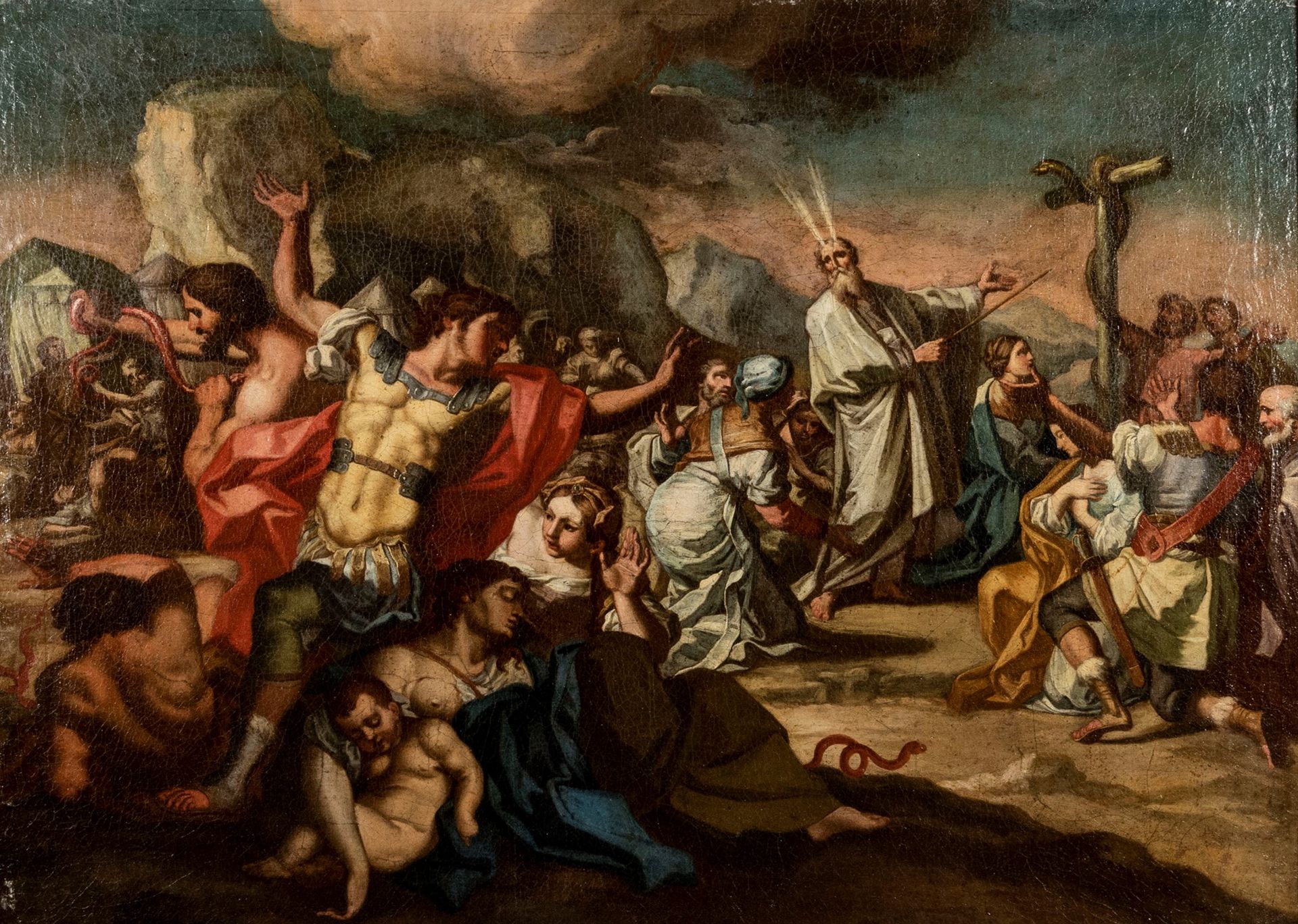Scuola napoletana, secolo XVIII Scuola napoletana, secolo XVIII - Moses and the &hellip;