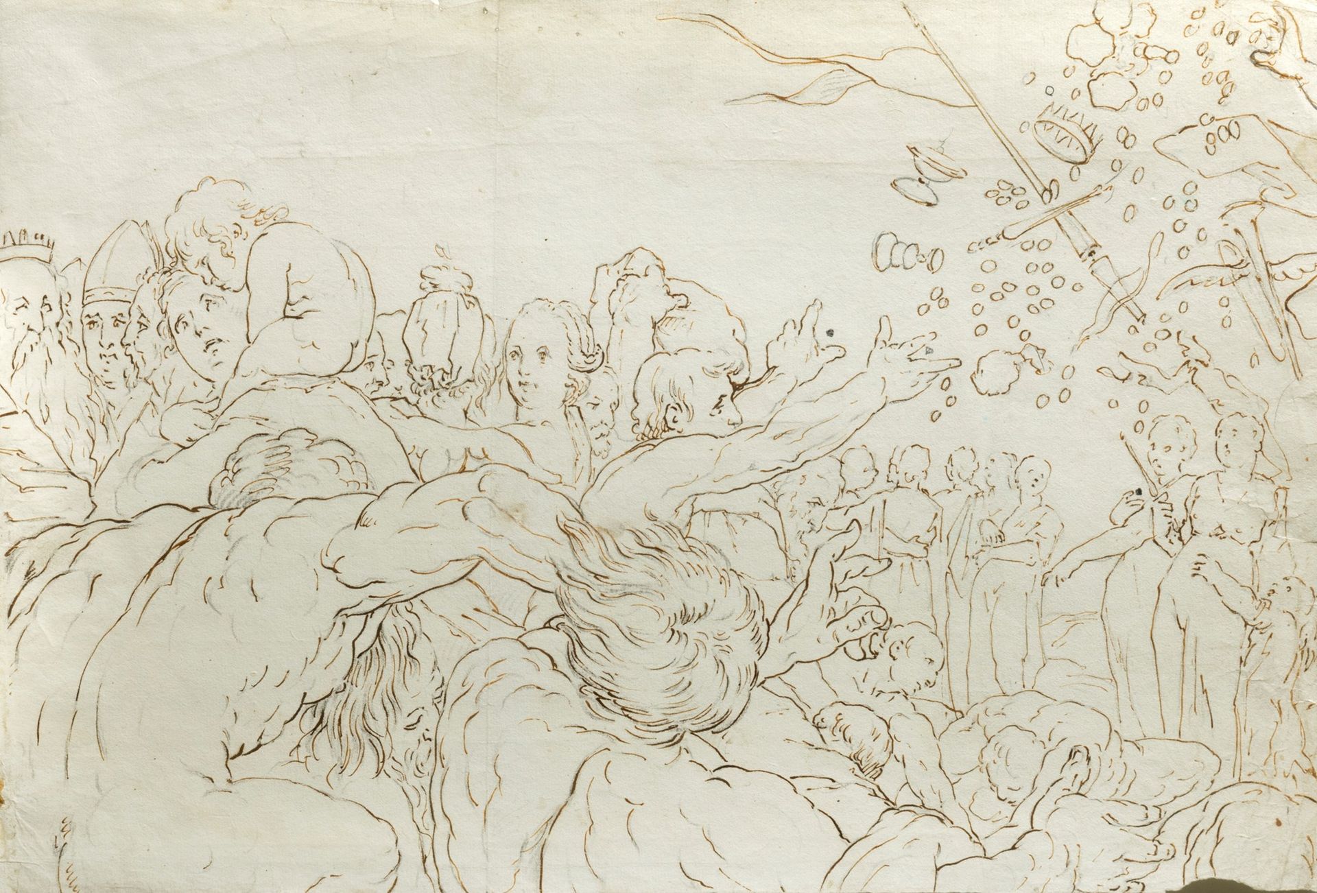 Null Scuola fiamminga, secolo XVII - Allegoria della Fortuna

penna e inchiostro&hellip;