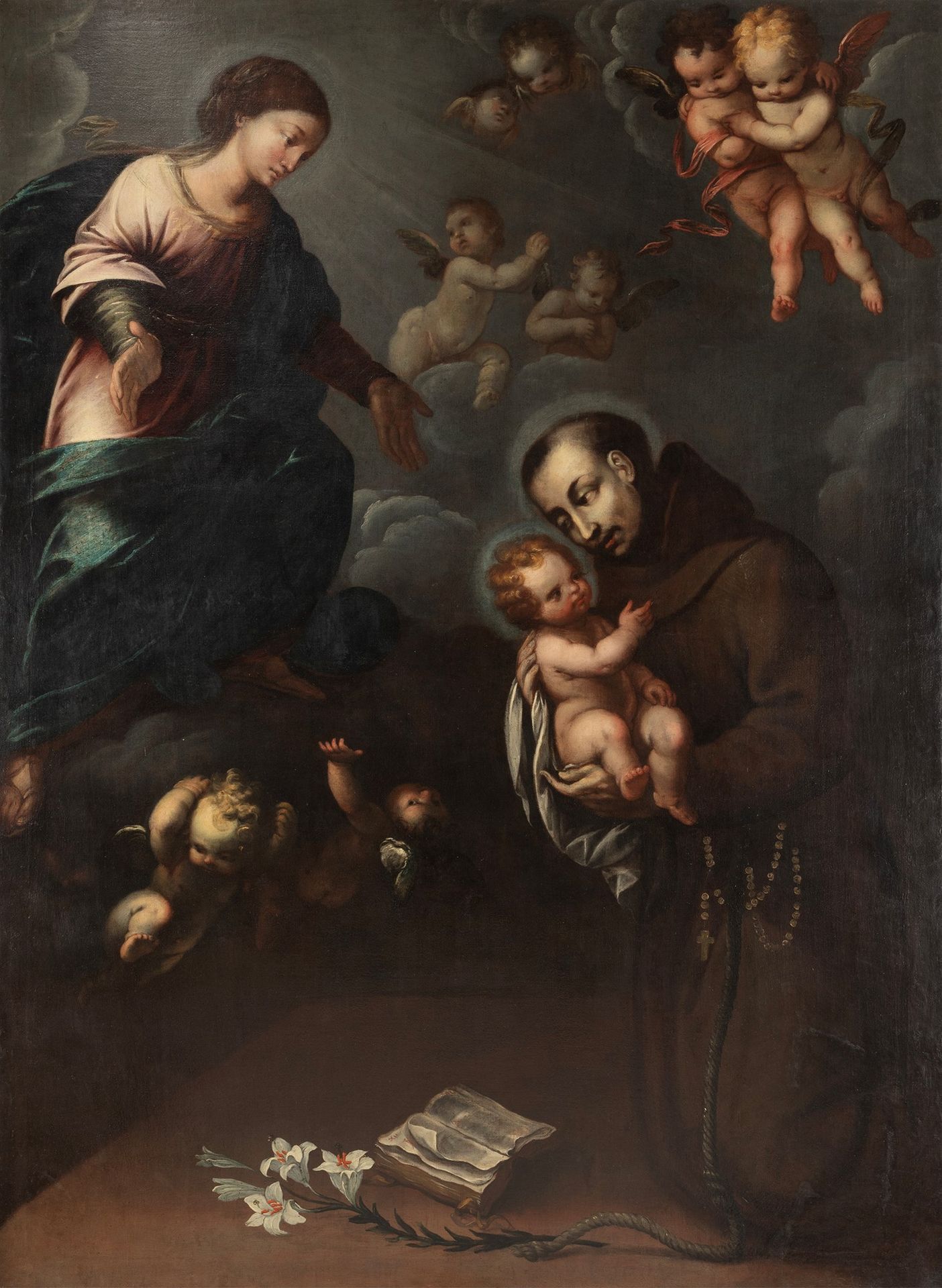 Null Orsola Maddalena Caccia (Moncalvo 1596-1676) - Visione di Sant'Antonio da P&hellip;