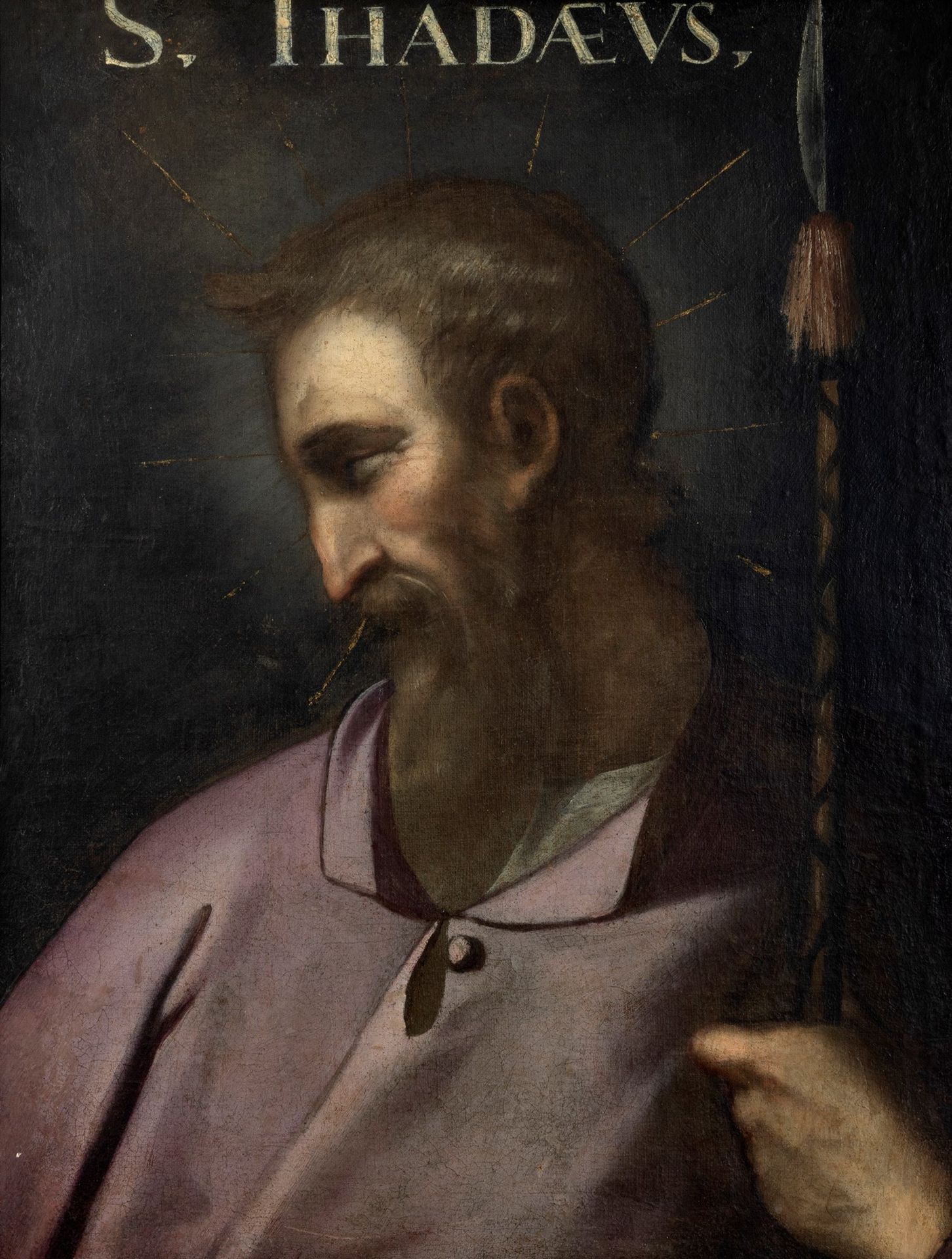 Null Scuola toscana, secolo XVII - San Judas Tadeo

óleo sobre lienzo
66 x 48 cm&hellip;