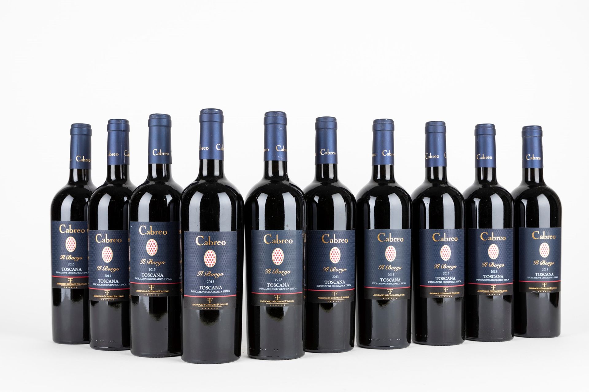 Null Toscana - Super Tuscan / Tenute del Cabreo Cabreo Il Borgo 2013-2015 (10 BT&hellip;