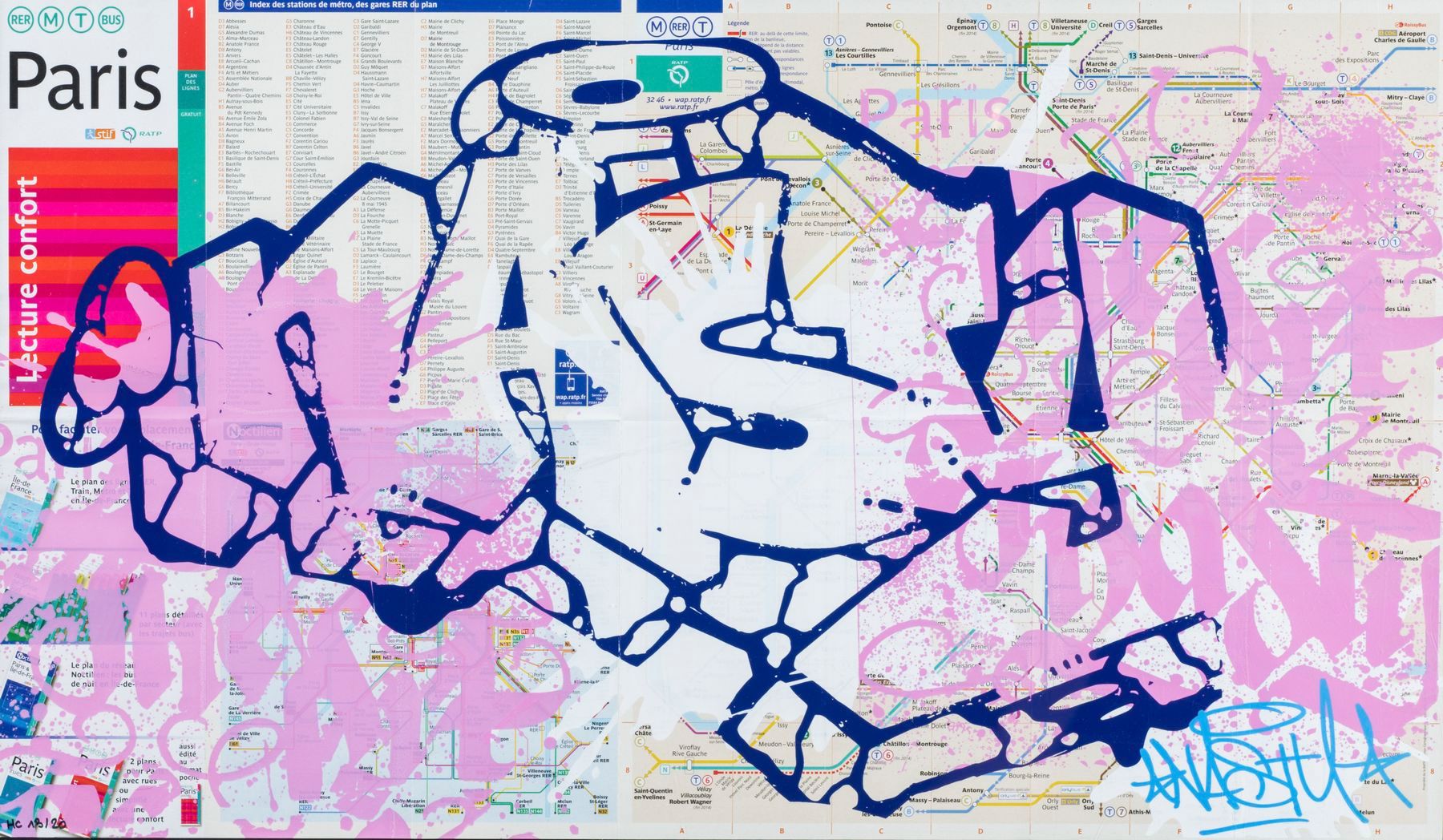 Null NASTY

Senza titolo, 2015 

Stampa su una vera mappa della metropolitana pa&hellip;