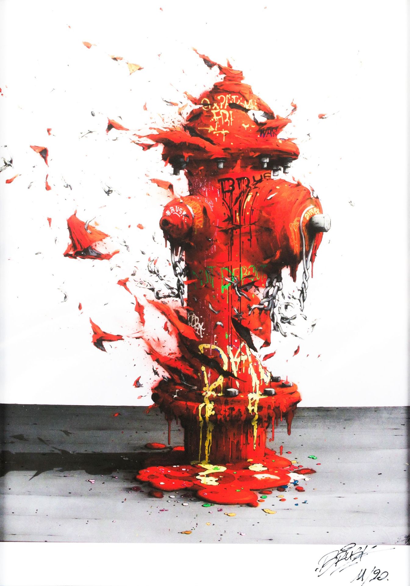 Null BRUSK DMV born 1976

 Fire hydrant, 2019

Print signed, numbered 11/20 and &hellip;