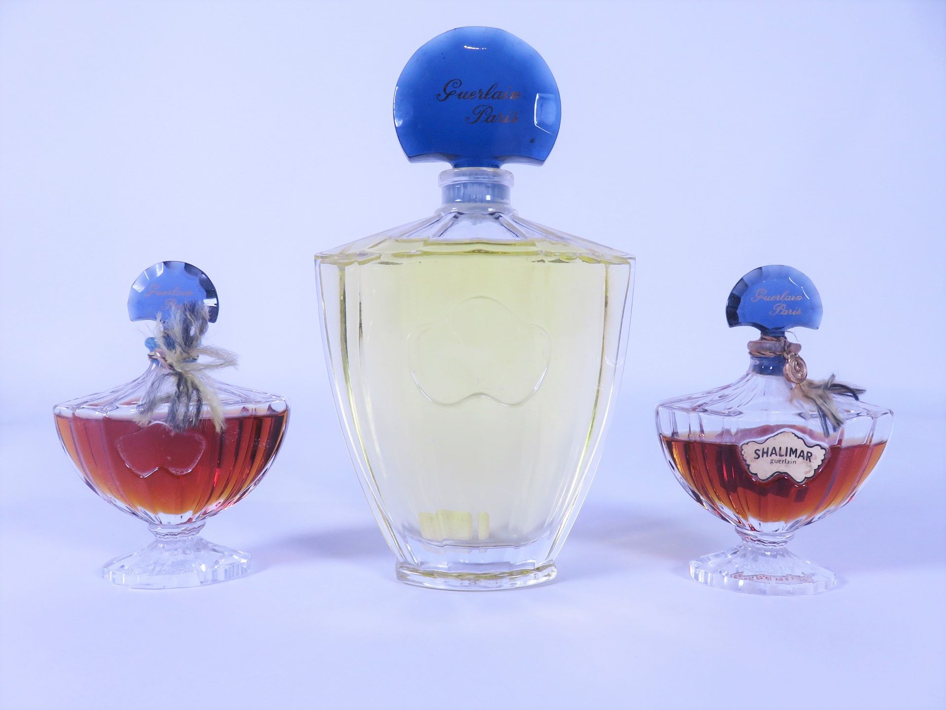 Null Guerlain - "Shalimar" 1921 - 2 frascos de cristal de Baccarat modelo "Chauv&hellip;