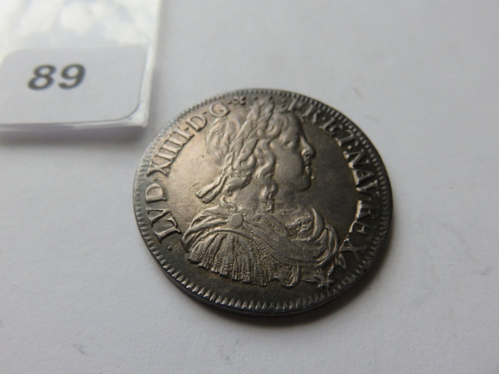 Null Monnaie Royale - Louis XIV - 1/2 écu à la mèche longue 1646 N Montpellier (&hellip;