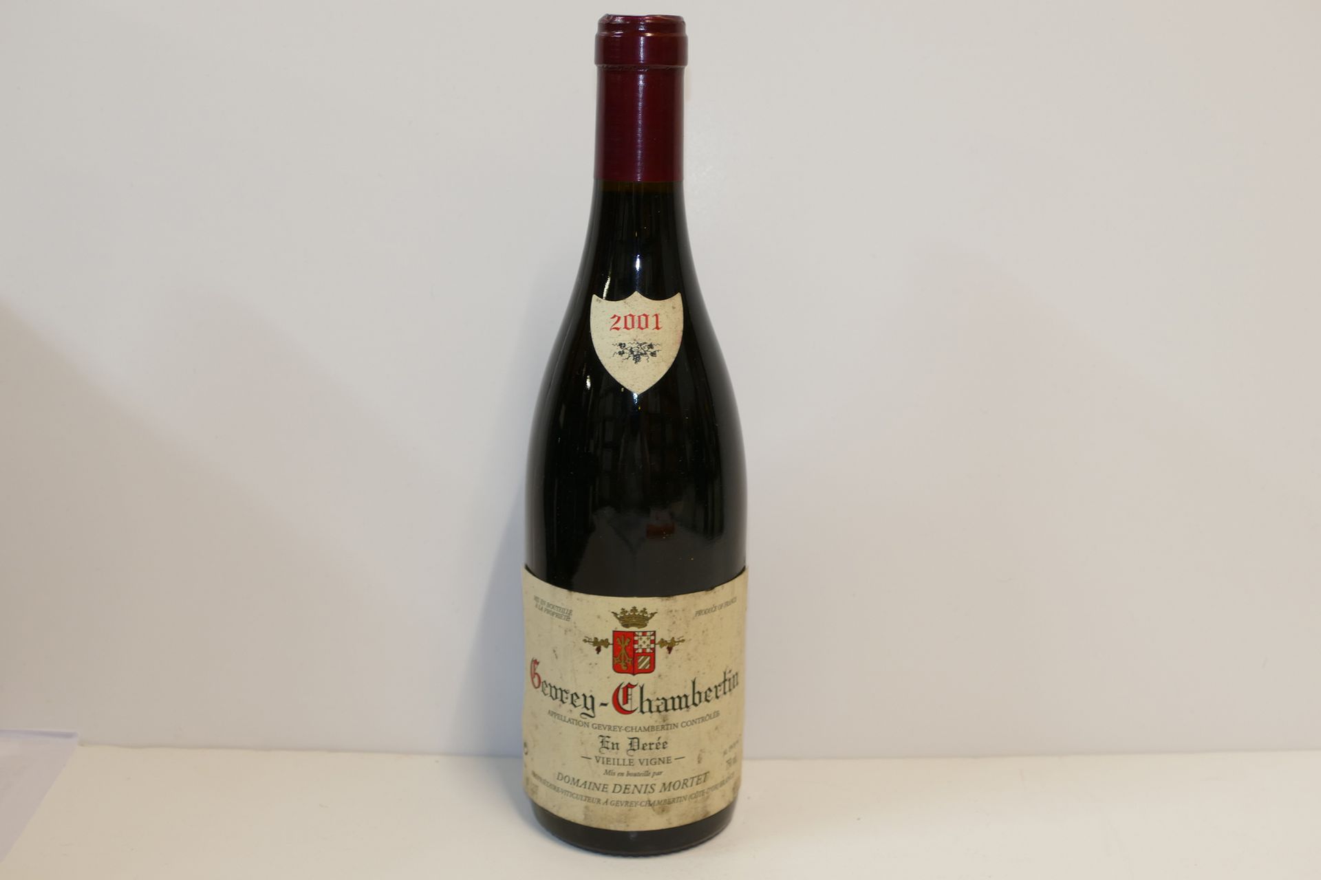 Null 1 Btle Gevrey Chambertin En Derée Vieille Vigne 2001 Domaine Denis Mortet E&hellip;