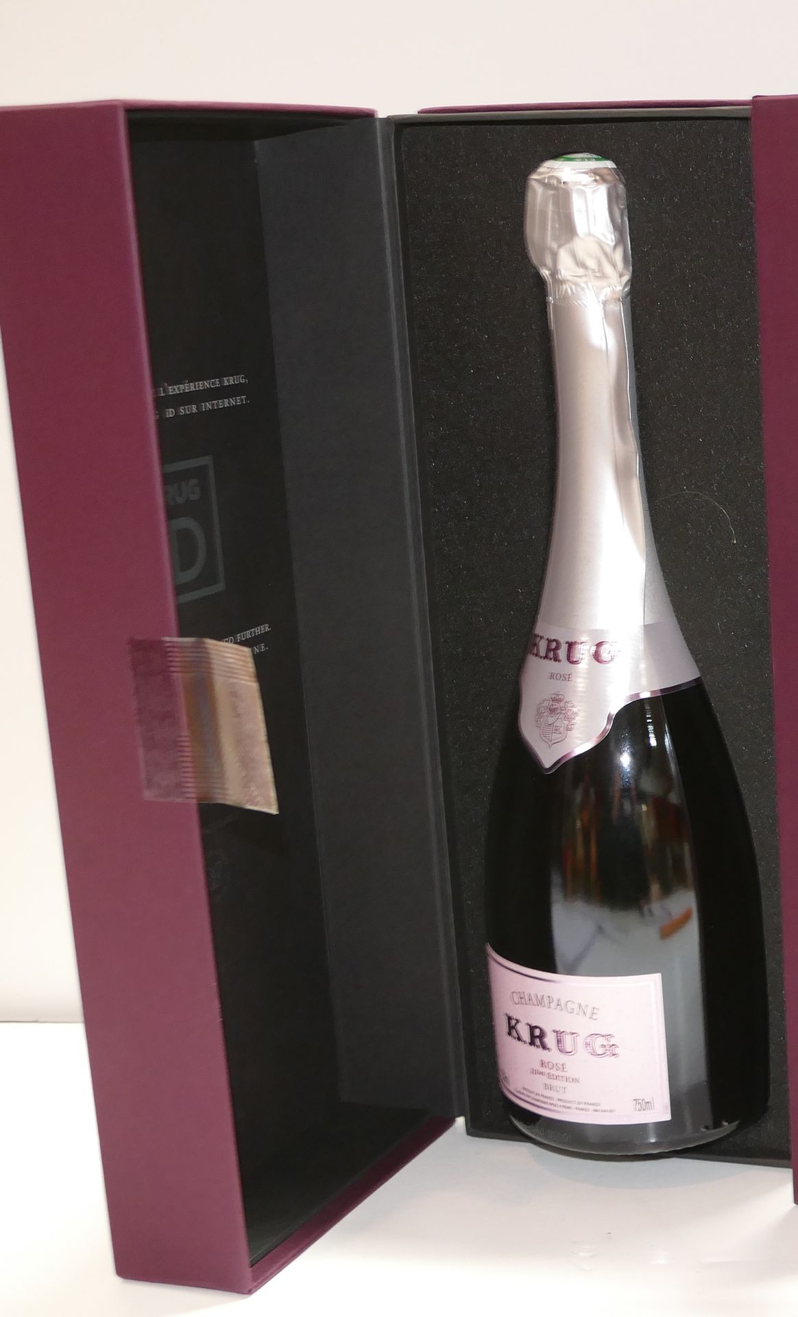 Null 1 Btle Champagne Krug rosé 21. Auflage in IC-Box 10/10 Experten : Emilie un&hellip;