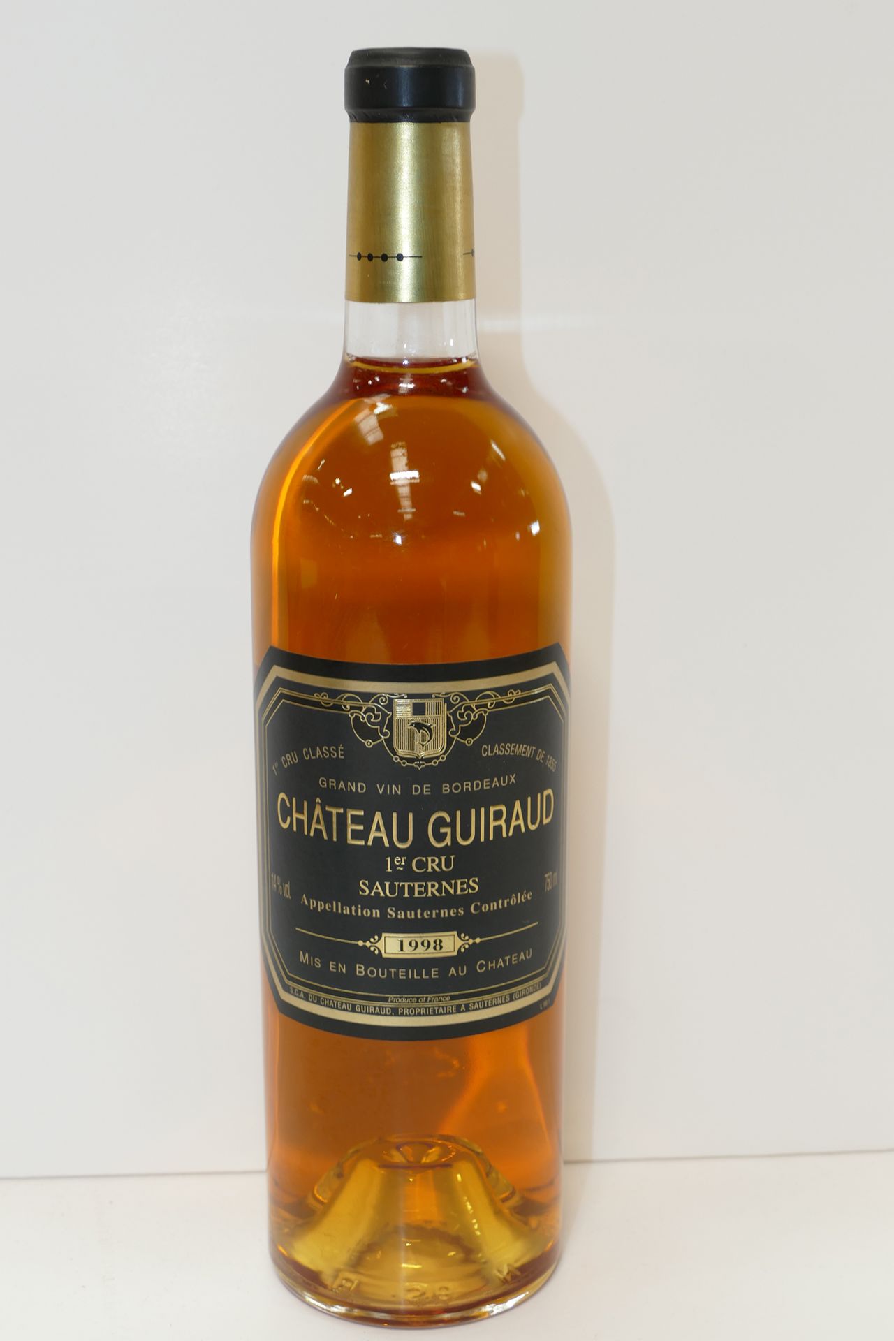 Null 1 Btle Château Guiraud 1998 1. CC Sauternes Experten: Emilie und Robert Gor&hellip;