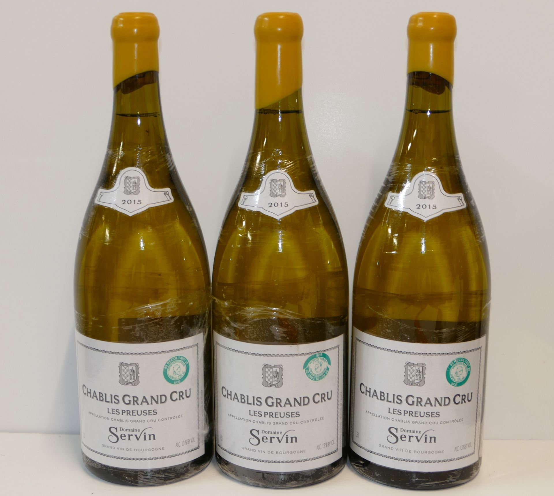Null 3马格南姆酒Chablis Grand Cru Les Preuses 2015 Domaine Servin IC 10/10 PM 专家：Emil&hellip;