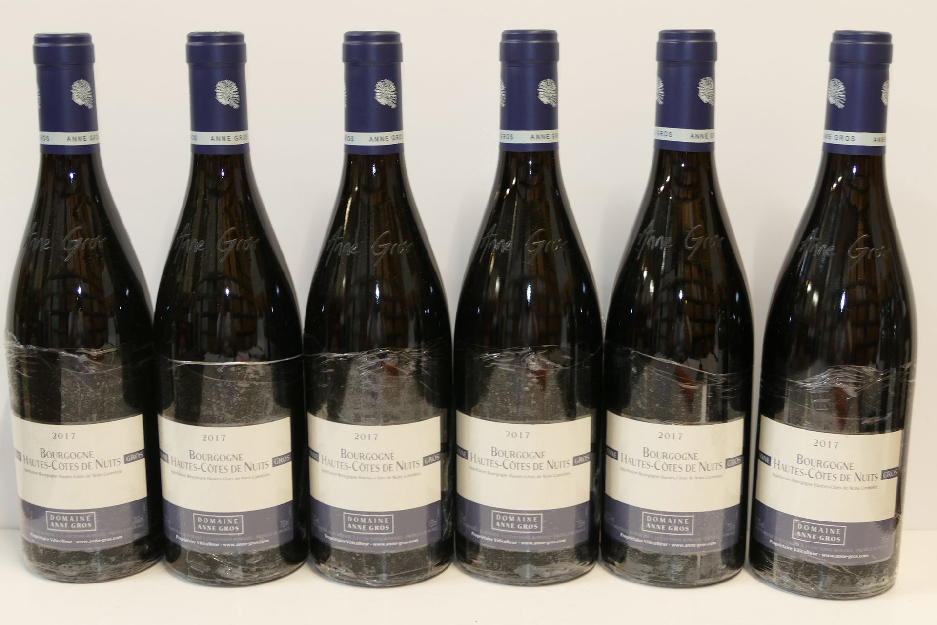 Null 6 Btles Bourgogne Hautes Côtes de Nuits rouge 2017 Domaine Anne Gros IC 10/&hellip;
