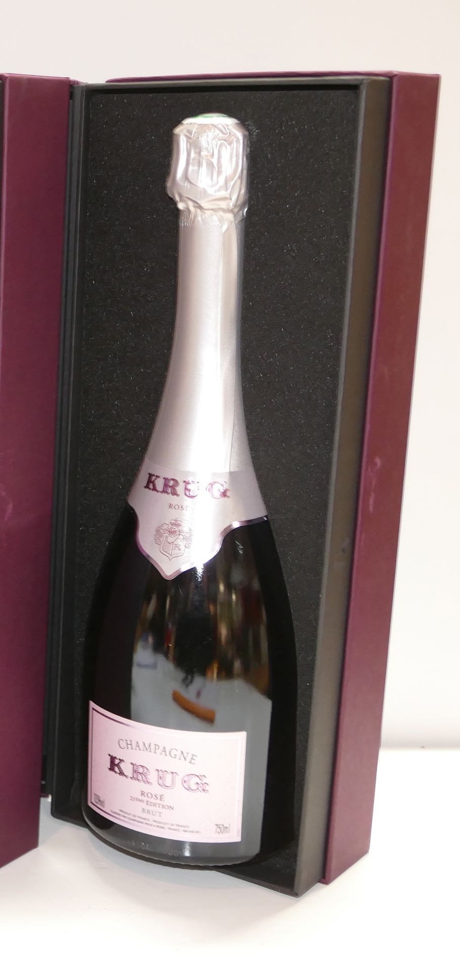 Null 1 Btle Champagne Krug rosé 21 edition in IC box 10/10 专家：Emilie and Robert &hellip;