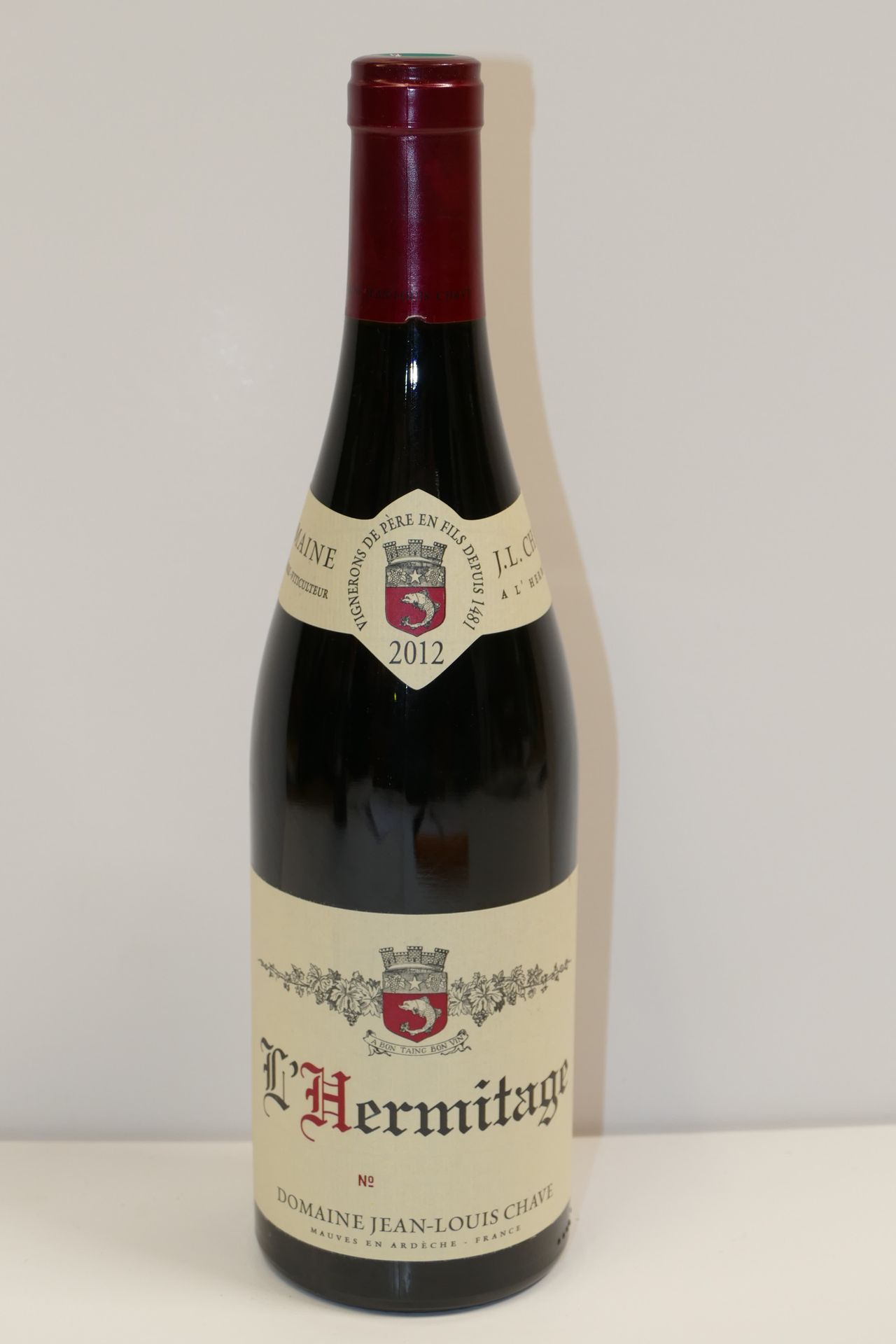 Null 1 Btle Hermitage rouge 2012 Domaine Jean-Louis Chave Expert : Emilie Gorret&hellip;