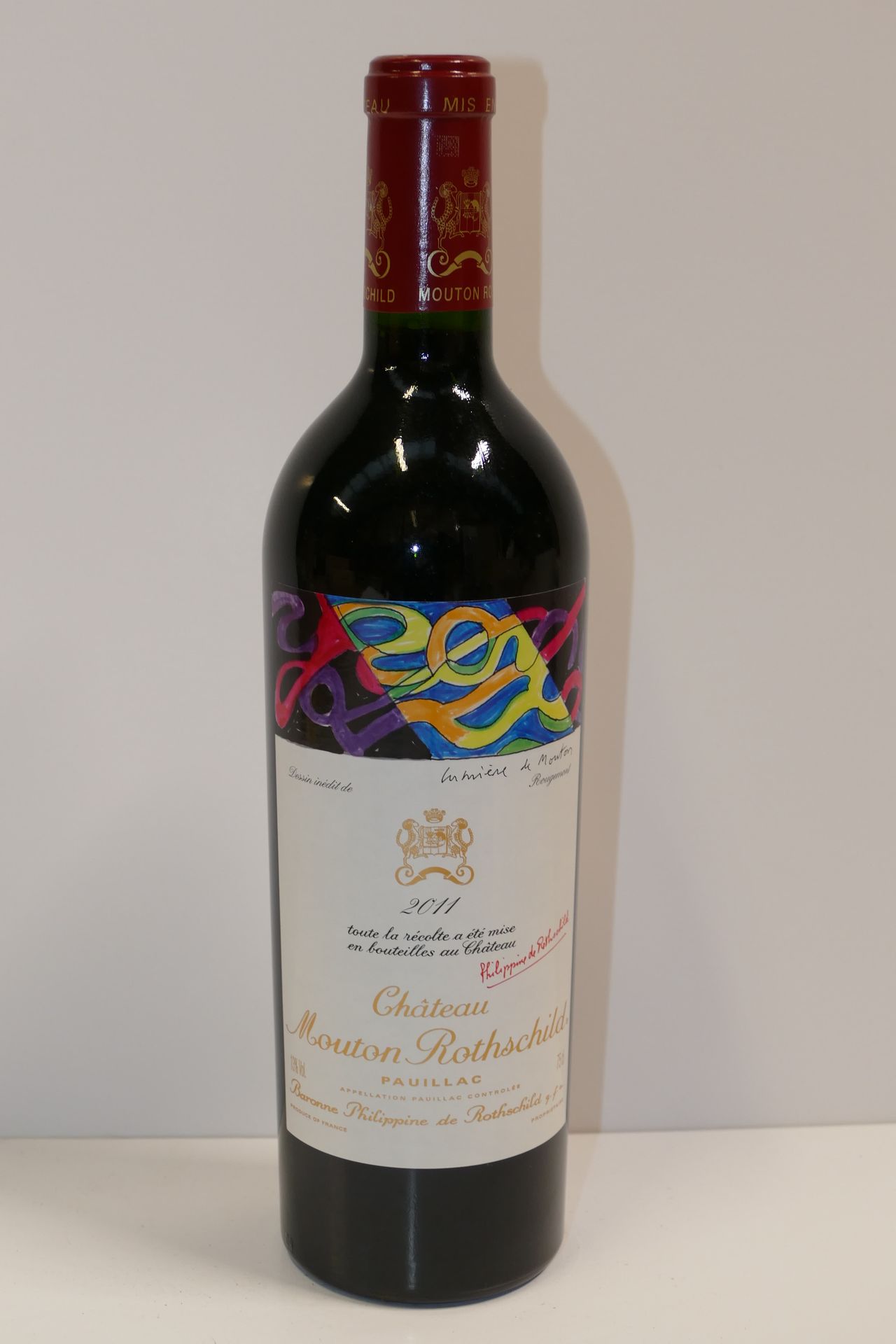 Null 1 Btle Château Mouton Rothschild 2011 1er GCC Pauillac provenant d’une cais&hellip;