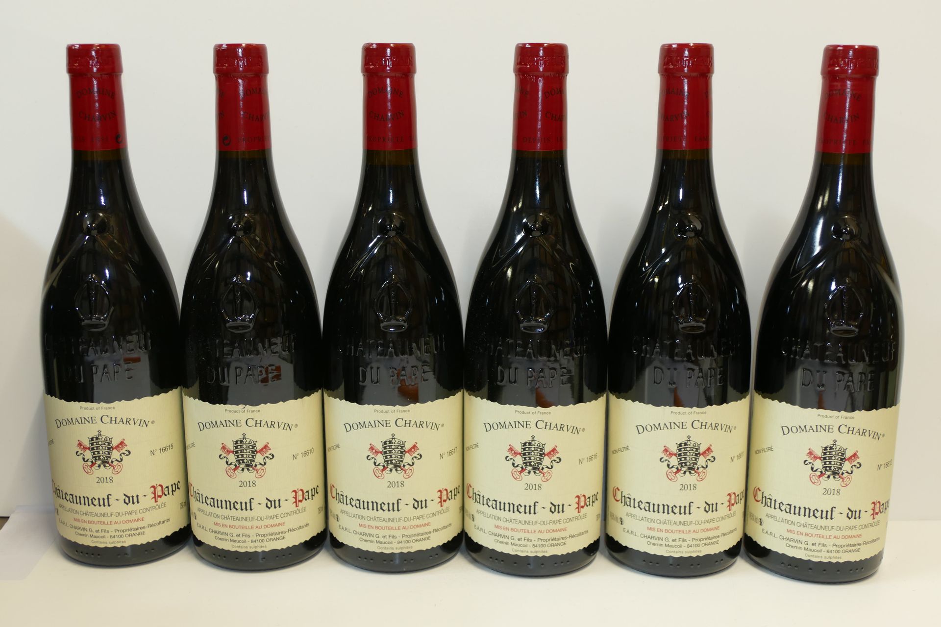 Null 6 Btles Châteauneuf du Pape rouge 2018 Domaine Charvin IC 10/10 PM Inklusiv&hellip;