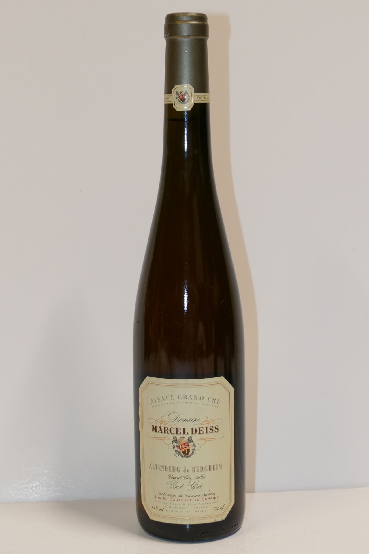 Null 1 Btle Pinot Gris Altenberg de Bergheim Sélection de Grains Nobles 1998 Dom&hellip;