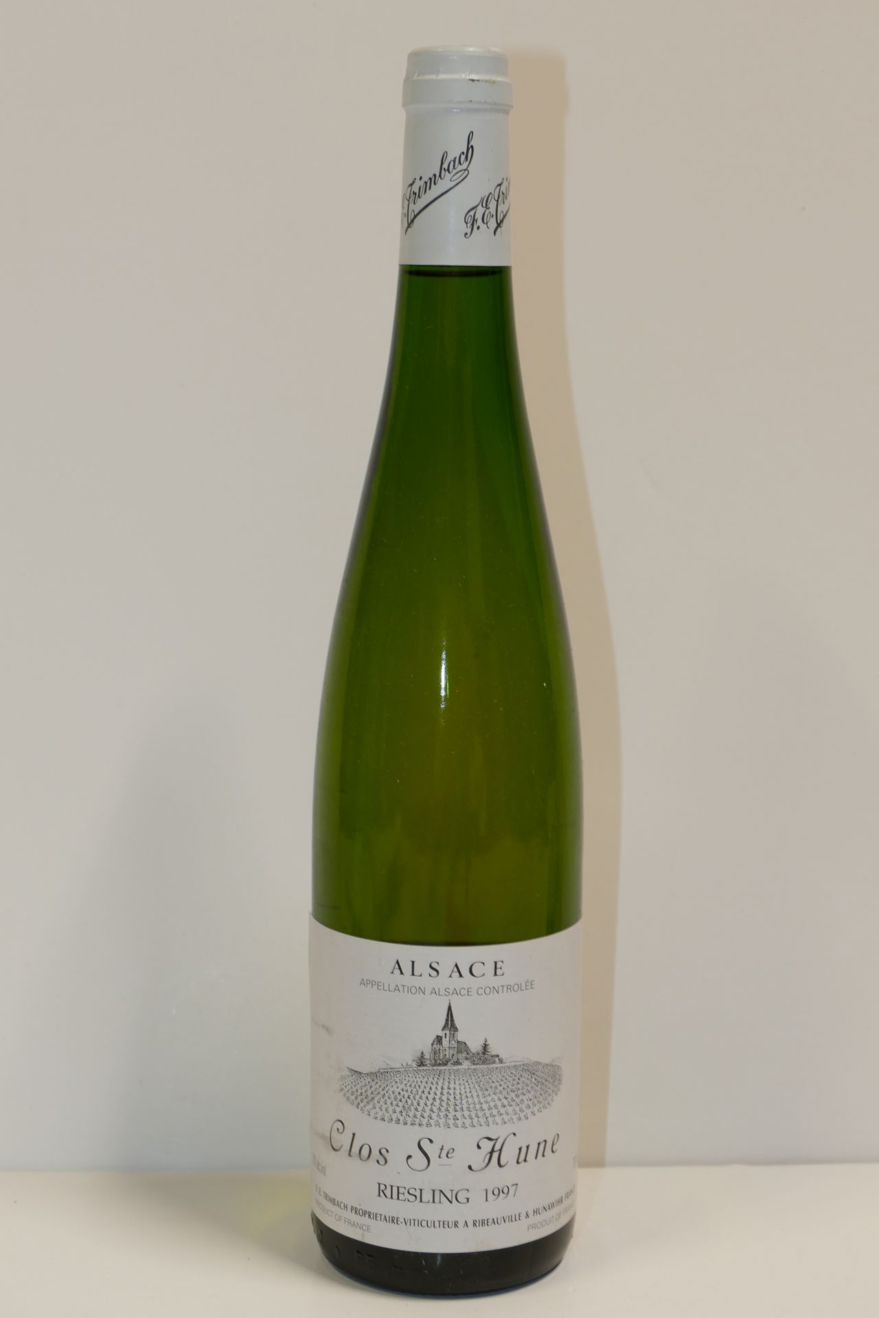 Null 1 Btle Riesling Clos Sainte Hune 1997 Domaine Trimbach label very slightly &hellip;