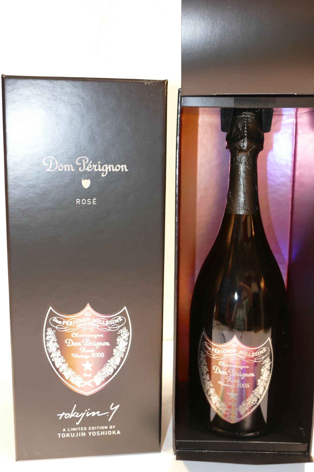 Null 1 Btle Champagne Dom Pérignon rosé 2005 Limited Edition Tokujin Yoshioka in&hellip;