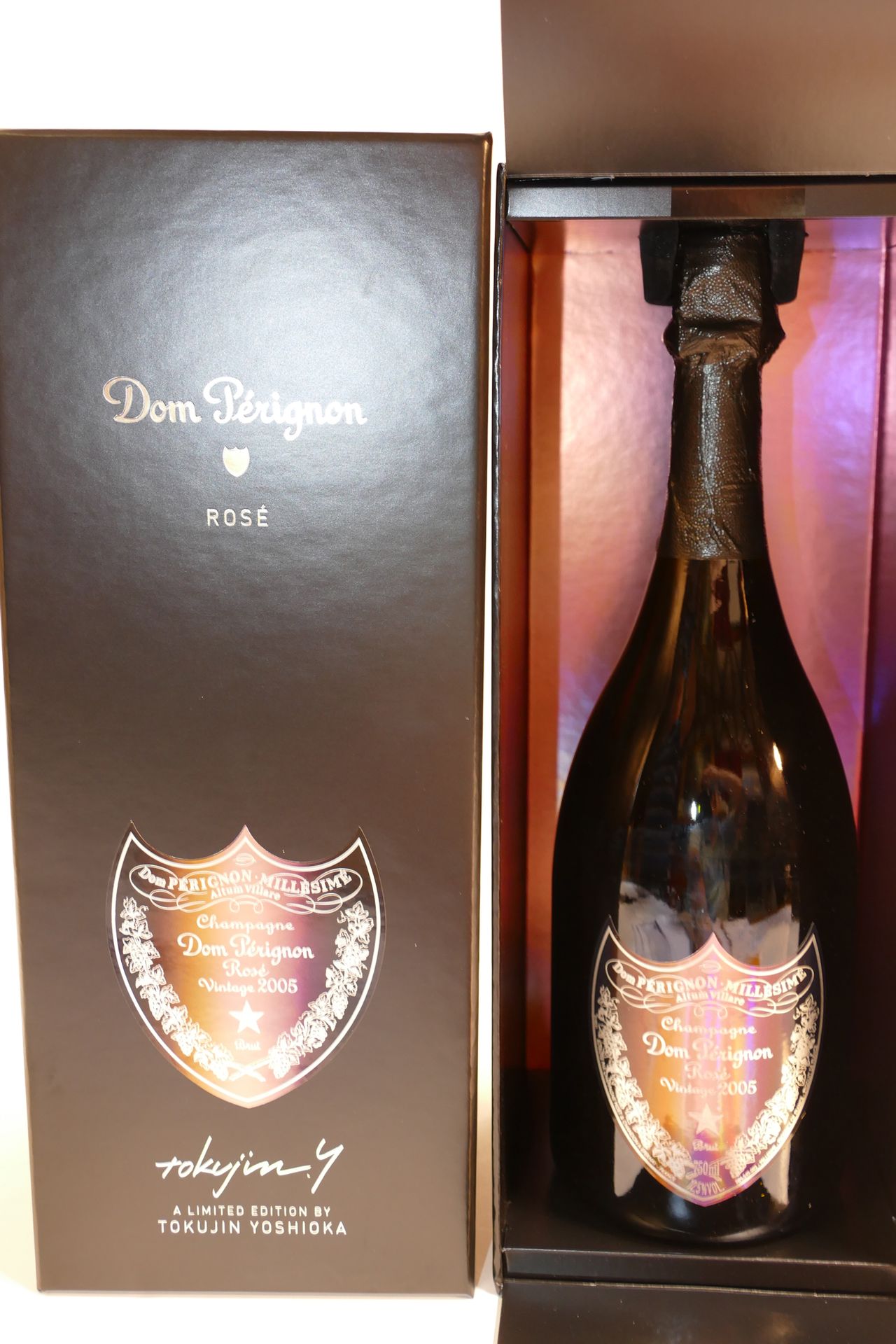 Null 1 Btle Champagne Dom Pérignon rosé 2005 Edition limitée Tokujin Yoshioka en&hellip;