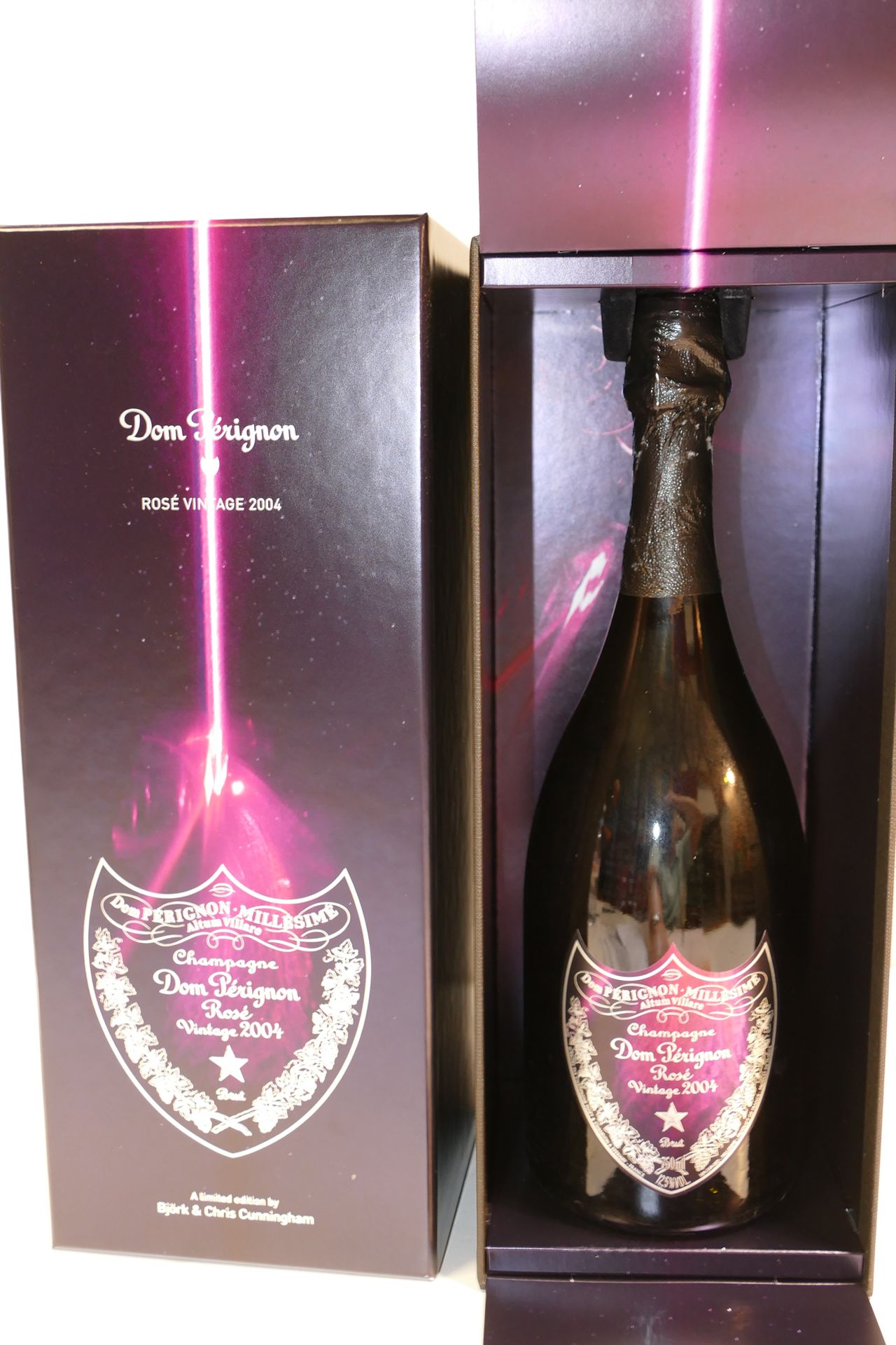 Null 1 Btle Champagne Dom Pérignon rosé 2004 Edición Limitada Björk y Chris Cunn&hellip;