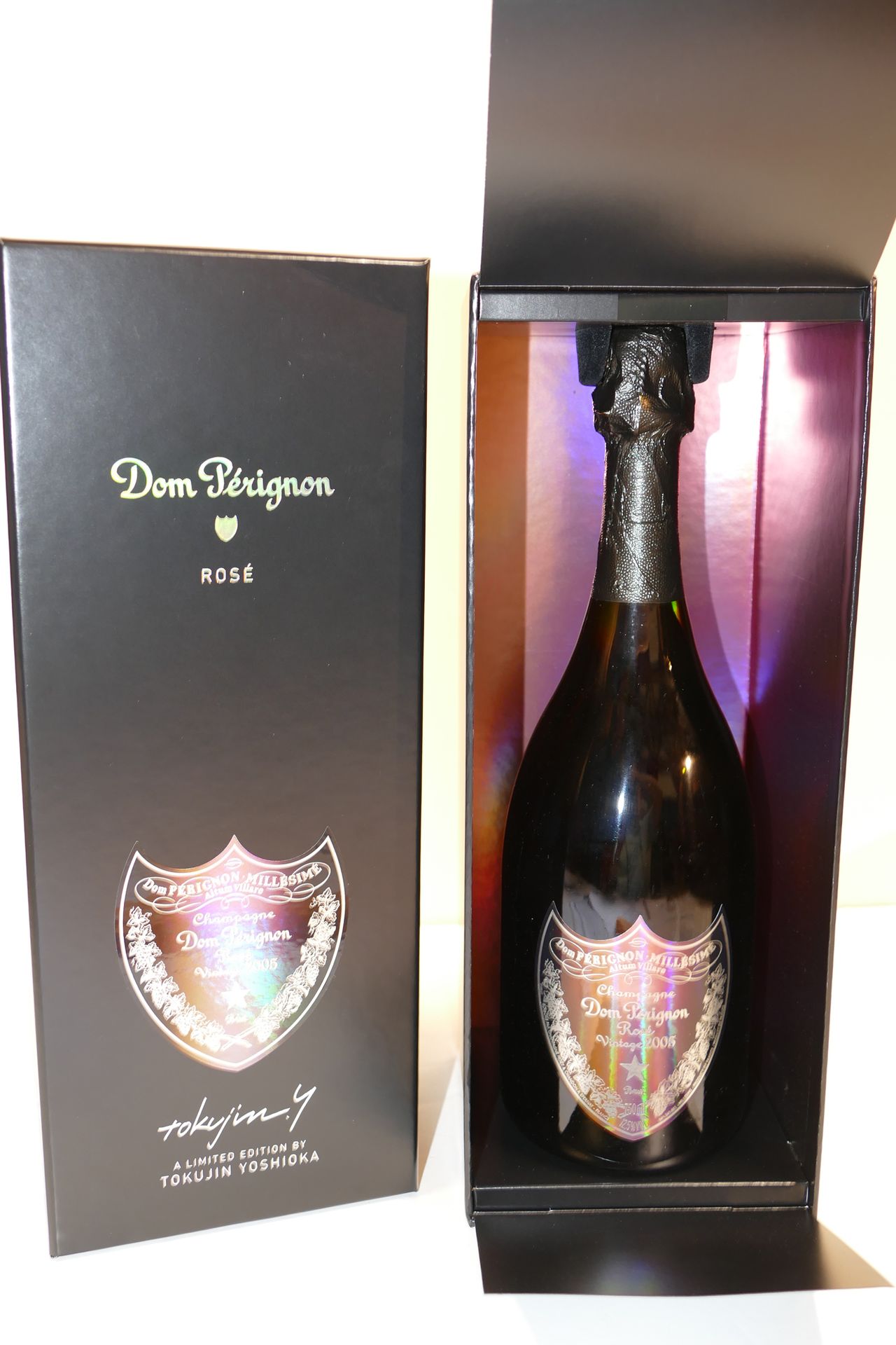 Null 1 Btle Champagne Dom Pérignon rosé 2005 Edition limitée Tokujin Yoshioka en&hellip;