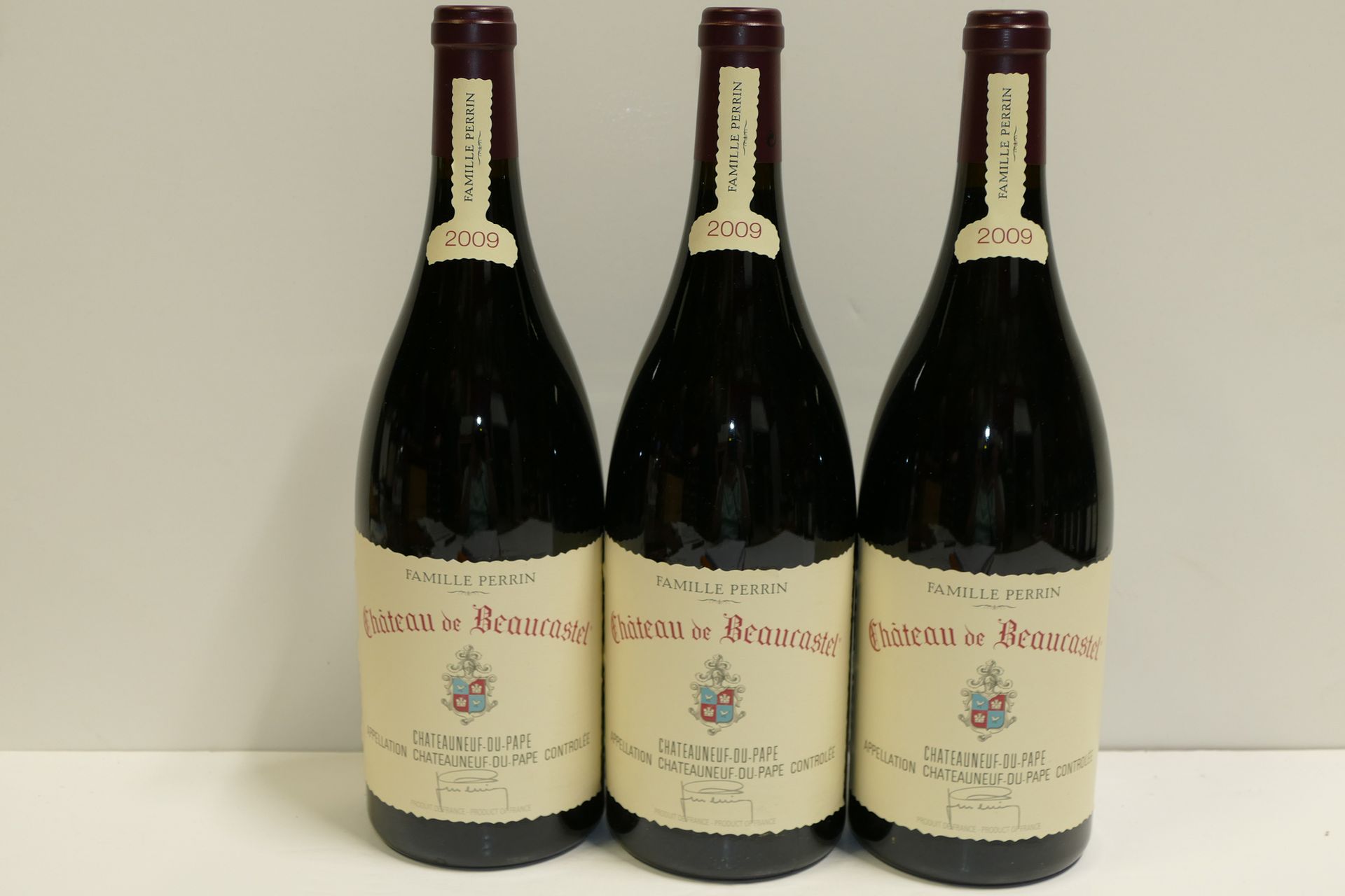 Null 3 Magnums Château de Beaucastel rouge 2009 IC 10/10 PM IVA incluido y recup&hellip;