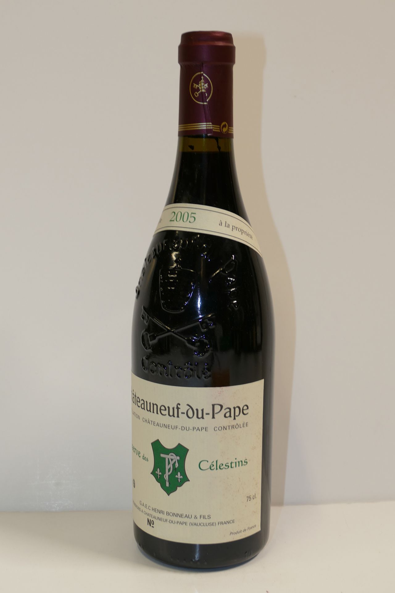 Null 1 Btle Châteauneuf du Pape Réserve des Célestins 2005 Domaine Henri Bonneau&hellip;