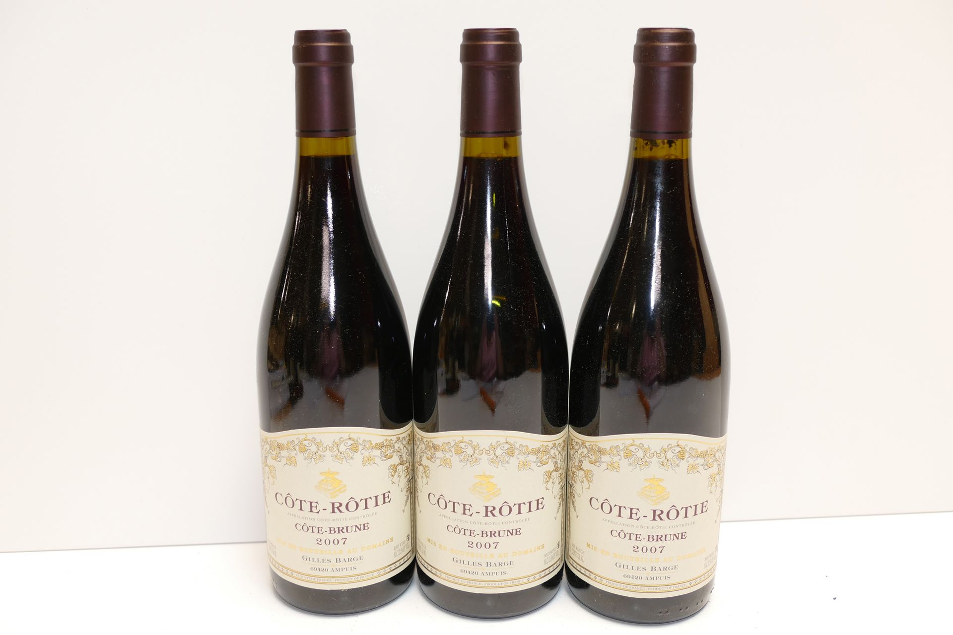 Null 3 Btles Côte Rôtie Côte Brune 2007 Domaine Gilles Barge Experto : Emilie Go&hellip;