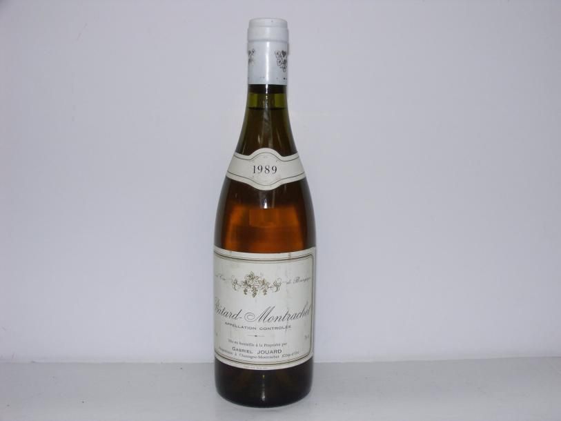 Null 1 Btle Bâtard Montrachet Grand Cru 1989 Domaine Gabriel Jouard étiquette tr&hellip;