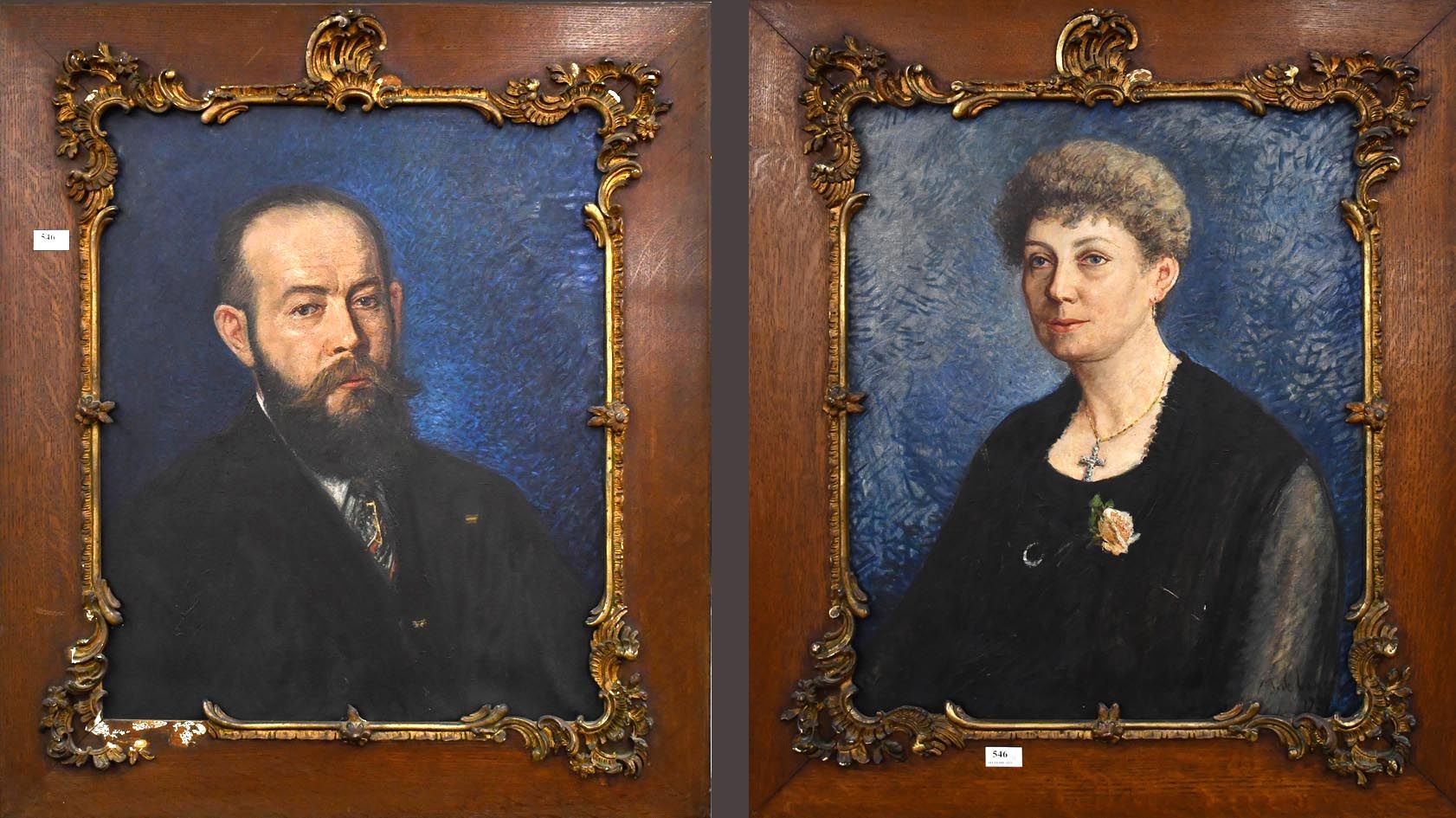 Null Marcel de Lincé

Pair of oil on canvas : "Portraits". One signed and dated &hellip;