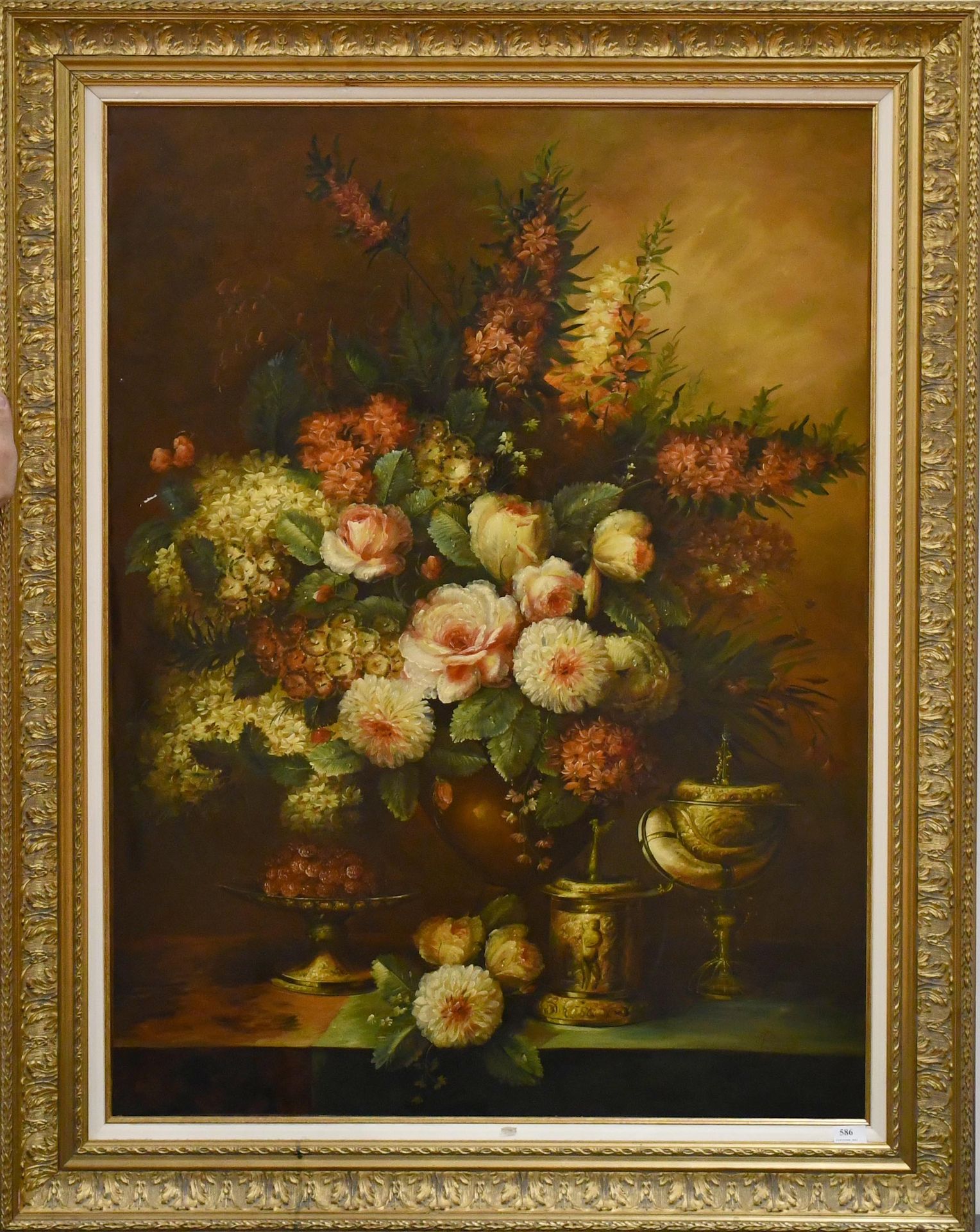 Null La pittura nel gusto del XVII secolo

Olio su tela: "Natura morta con fiori&hellip;