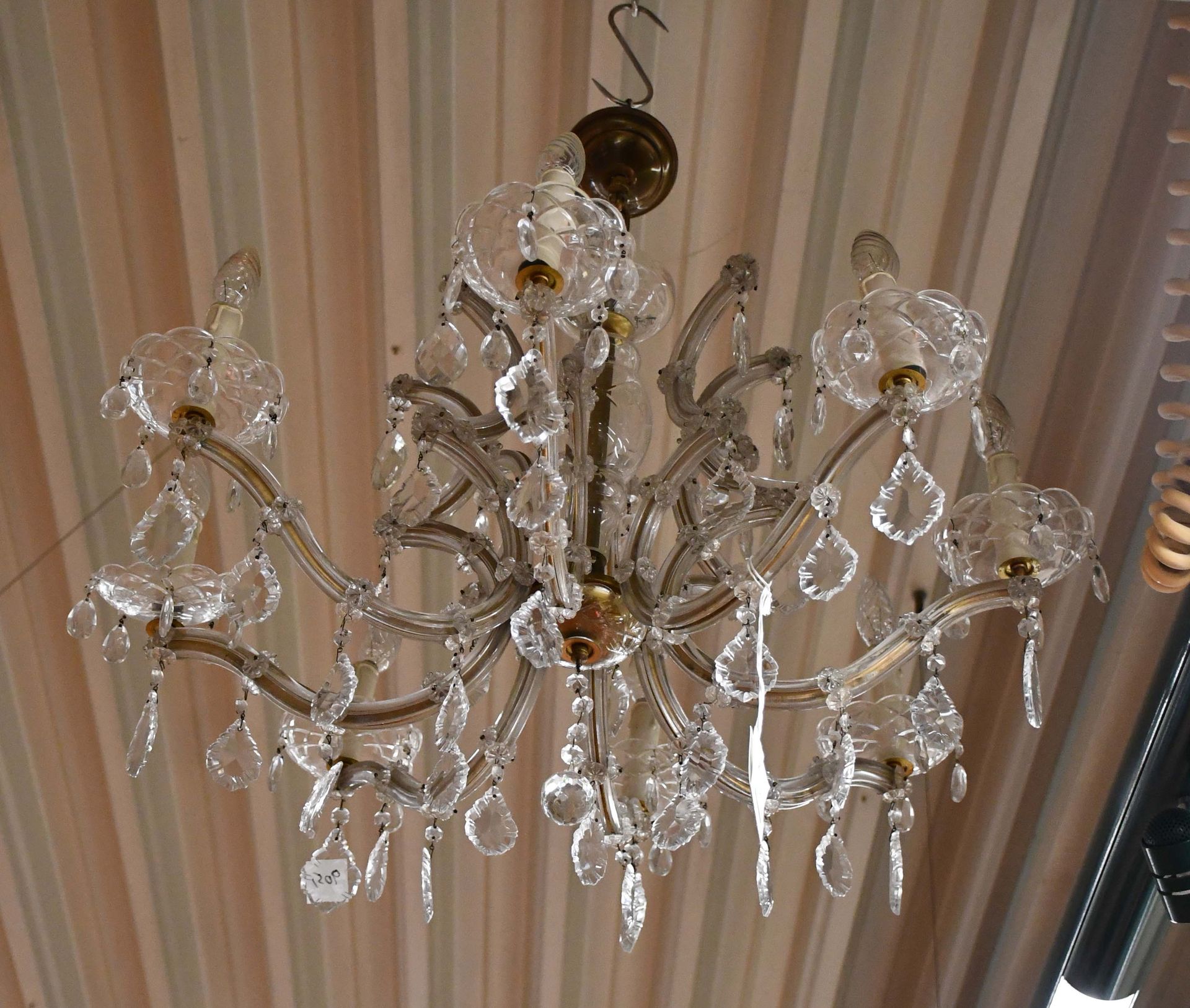 Null Marie-Thérèse chandelier, with eight arms of light