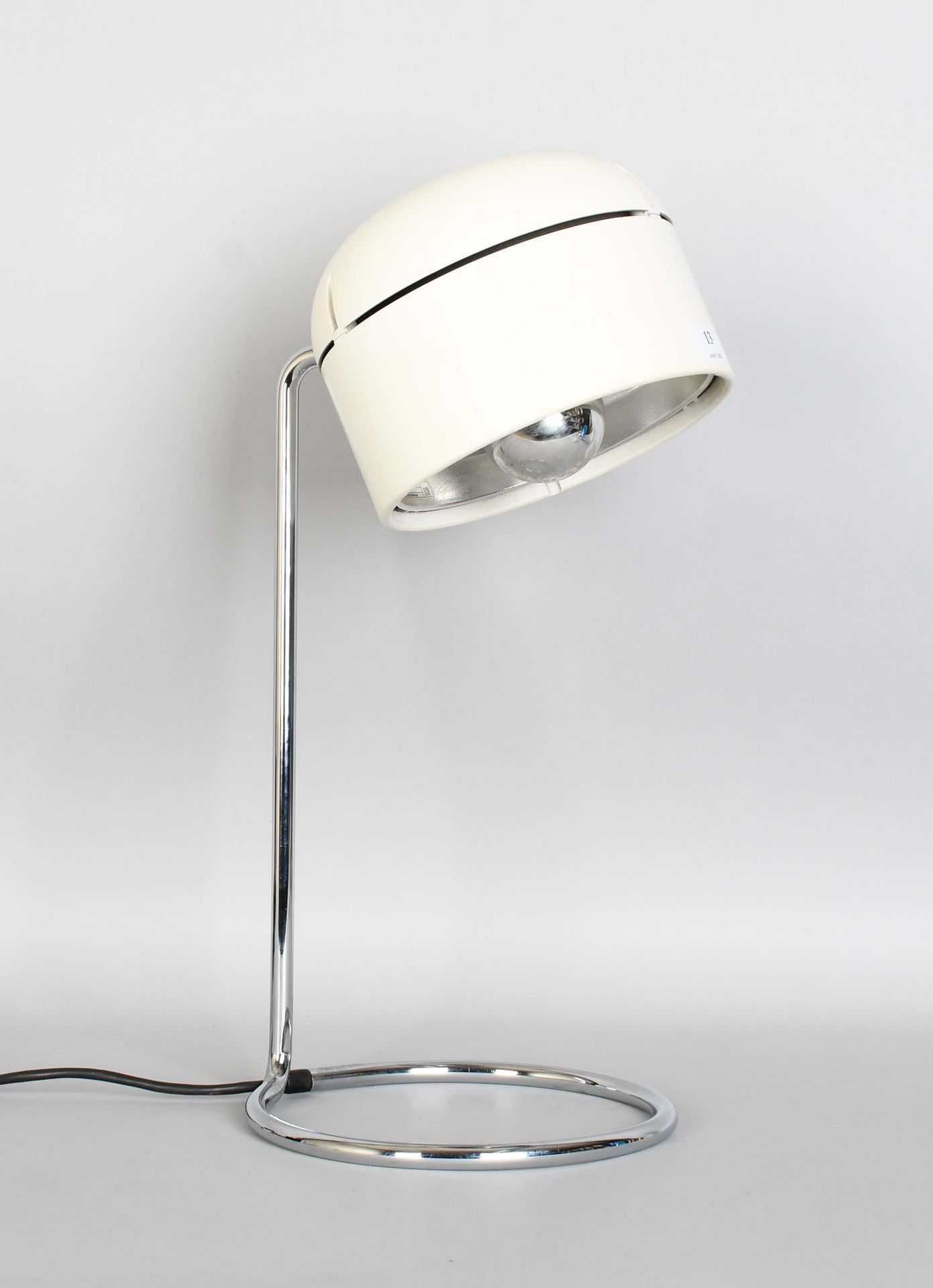 Null Staff table lamp with chromed base - Model 1164-66 - Circa 1970 - Plastic t&hellip;