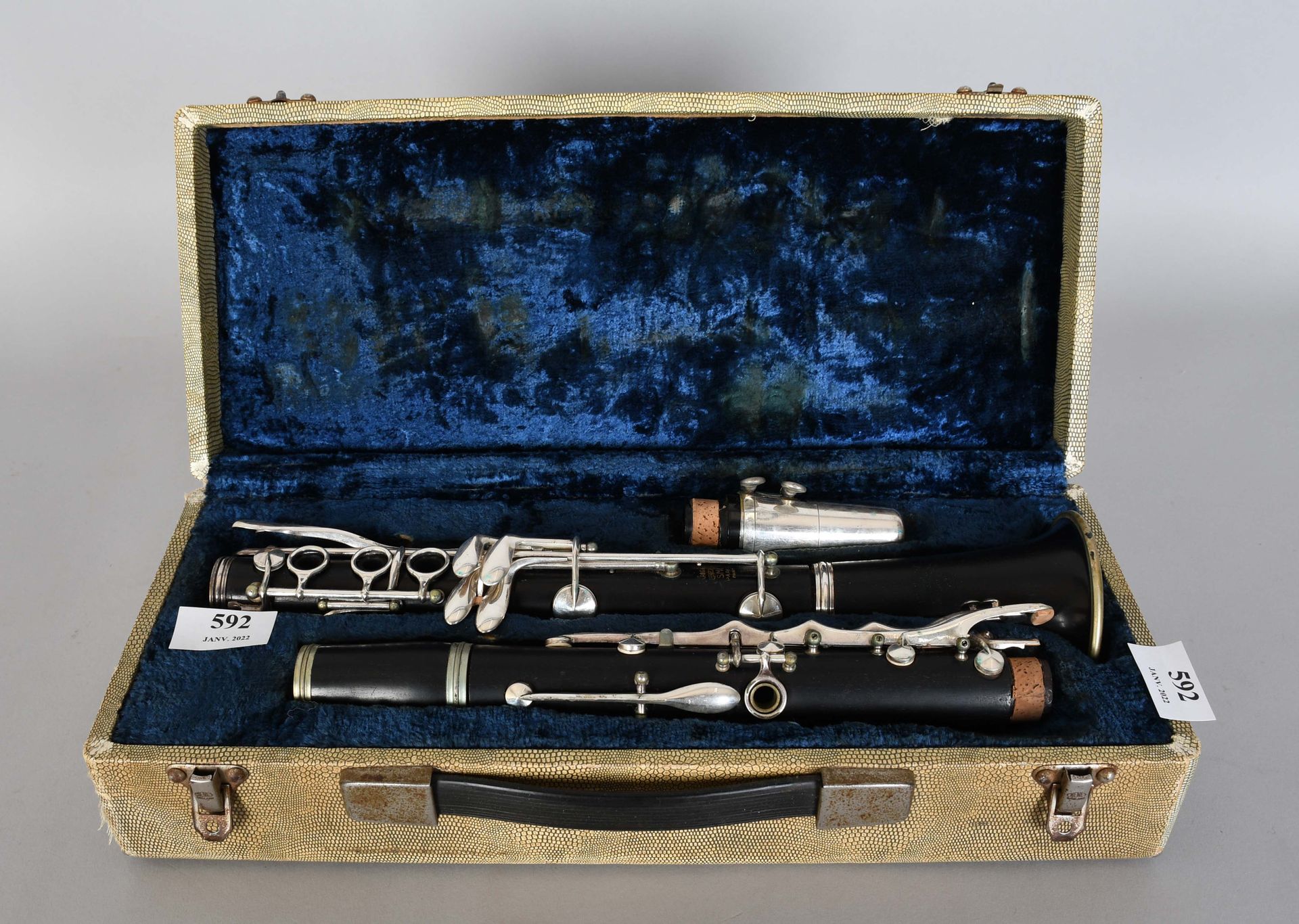 Null Old Marigaux clarinet in Paris - In box