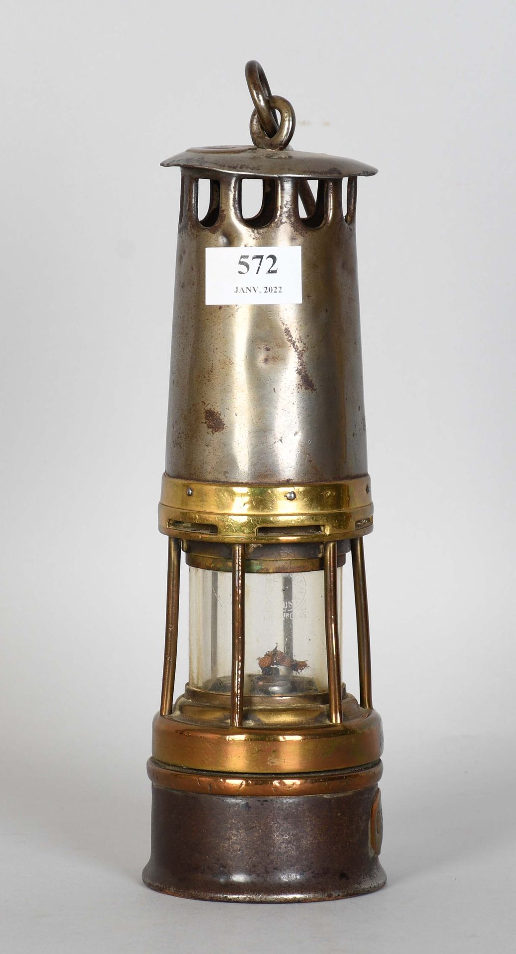 Null Antigua lámpara de minero