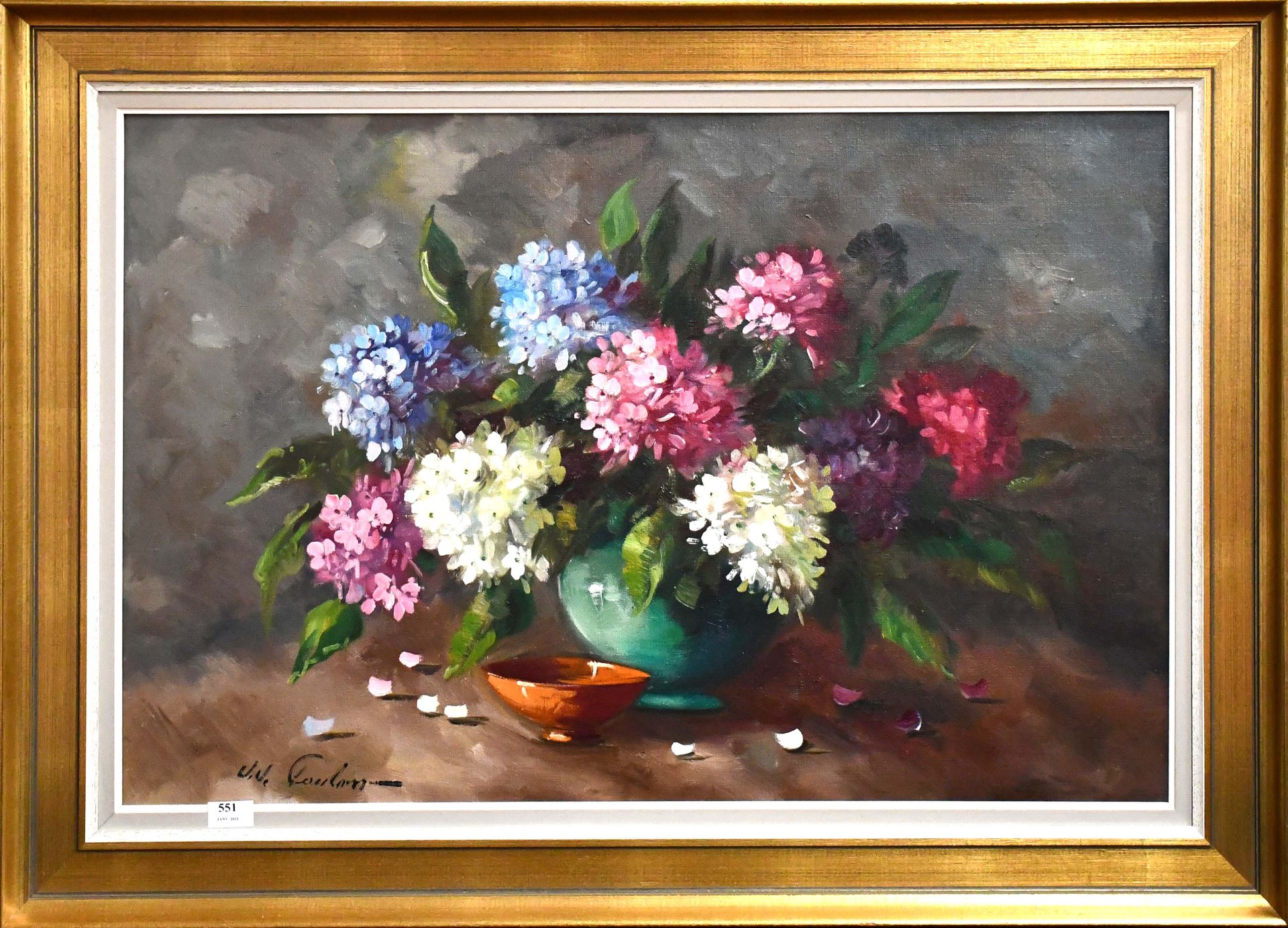 Null Jean Jacques Foulon

Oil on canvas : "Still life with hydrangeas". Signed.
&hellip;