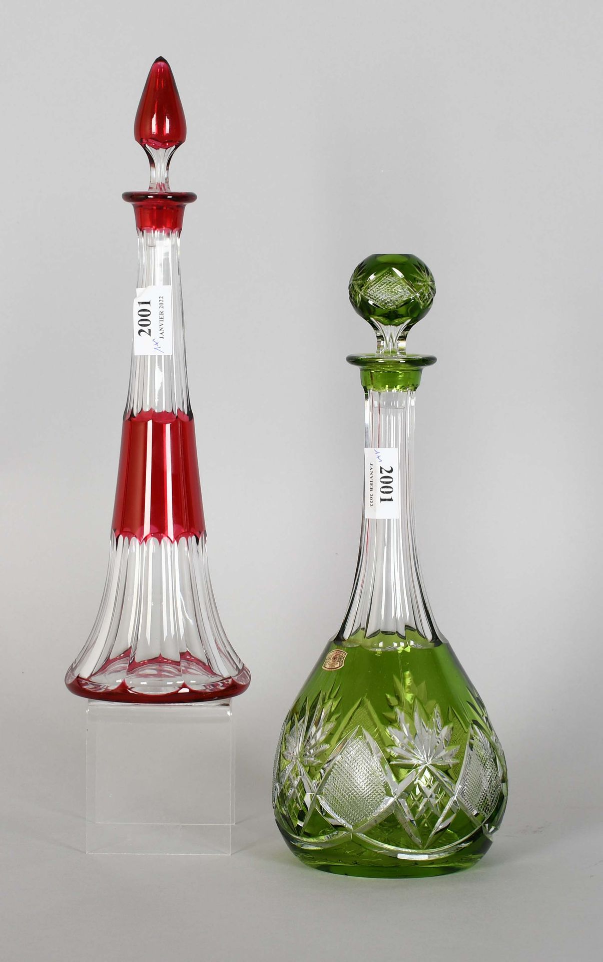 Null Val Saint-Lambert

One plus one liqueur decanter, in doubled and cut crysta&hellip;