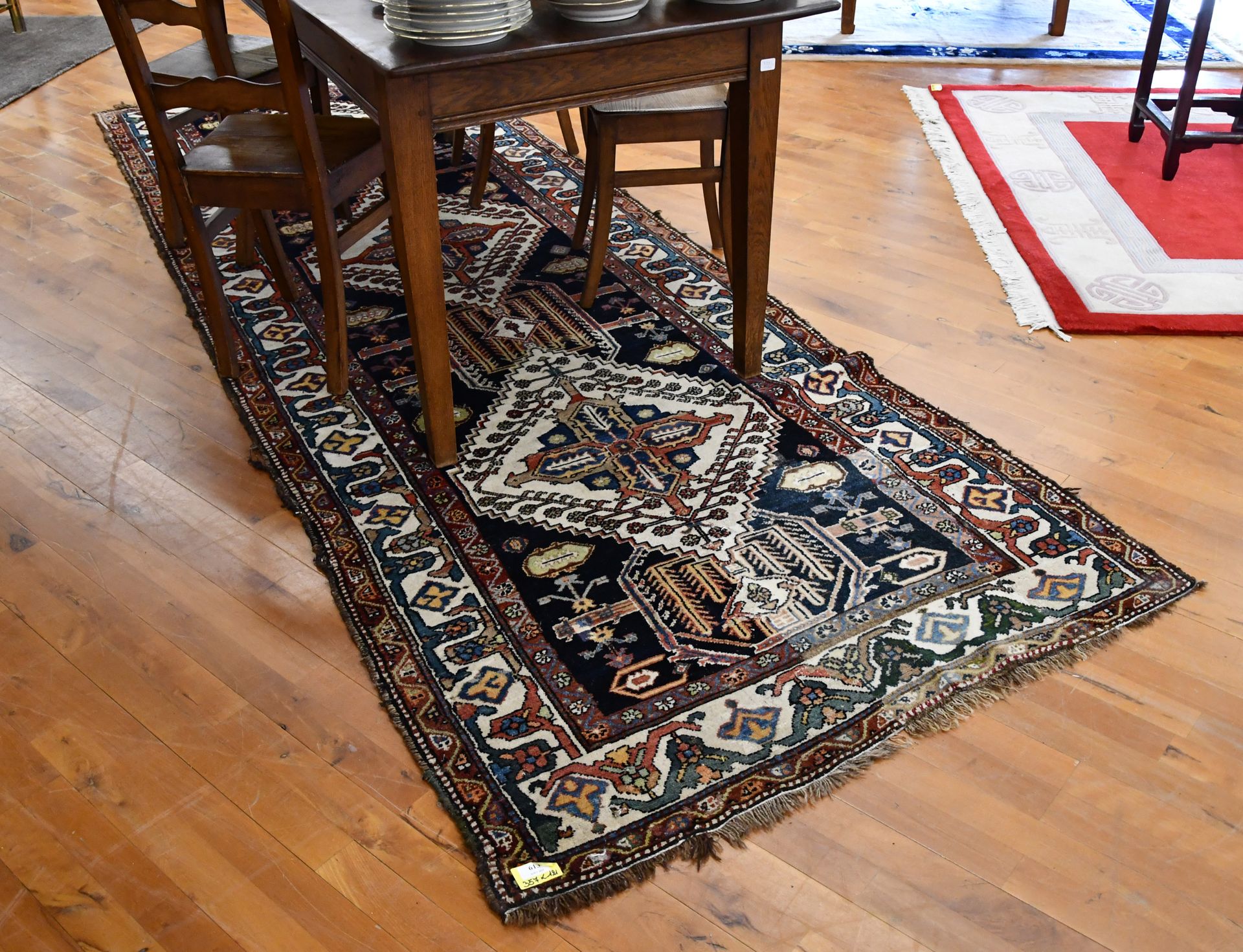 Null Carpet

Old Iranian oriental carpet. Restored.

Dimensions : 357 cm x 121 c&hellip;