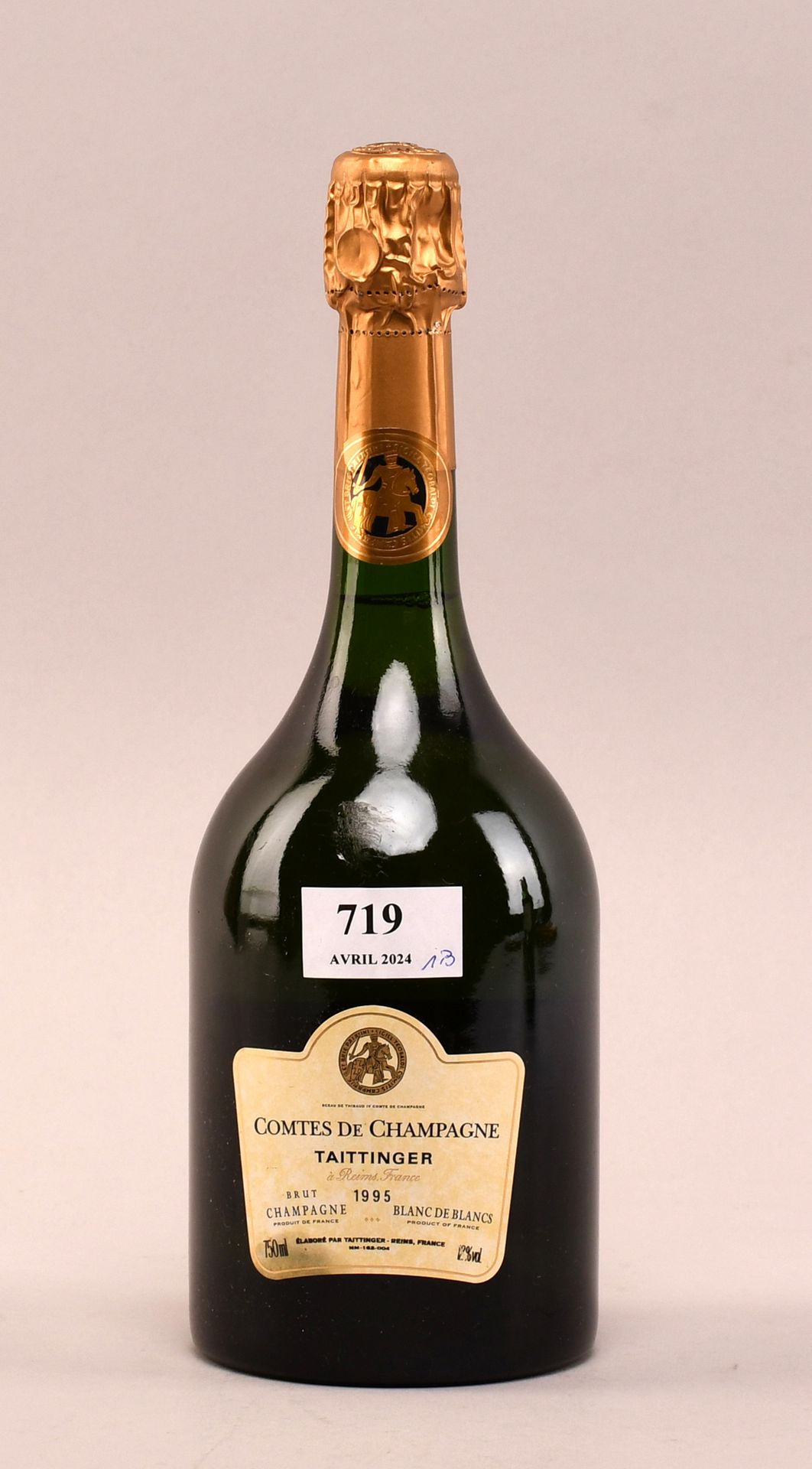 Null Comtes de Champagne Taittinger 1995 - Une bouteille
Brut. Blanc de blancs. &hellip;