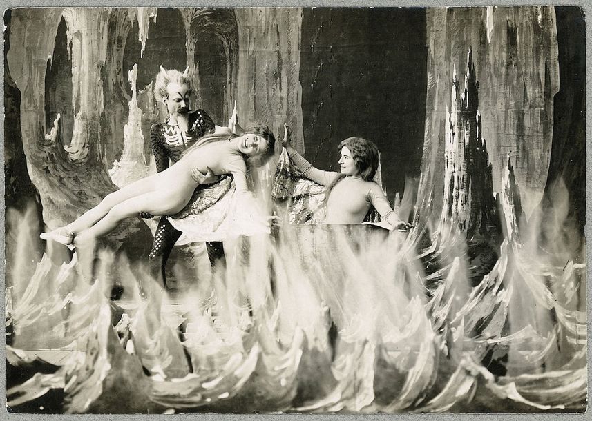 SEGUNDO DE CHOMÓN. L'ANTRE INFERNAL, Pathé-Frères. PHOTOGRAPHIE ORIGINALE, 1905.&hellip;