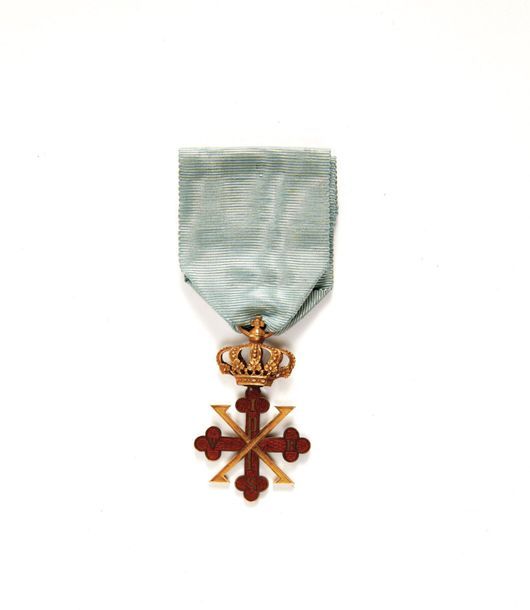 Ordre Constantinien de Saint-Georges, fondé en un temps immémorial, croix de che&hellip;