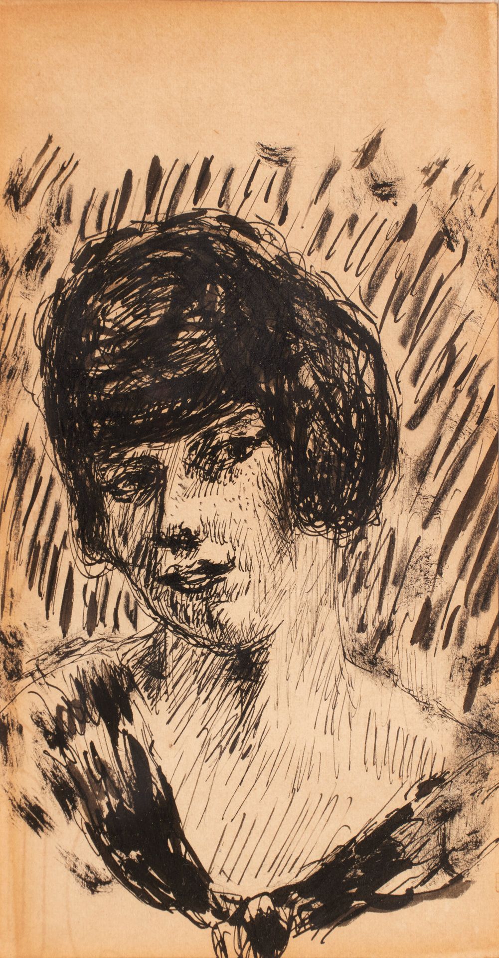 Pierre BONNARD (1867-1947) Pierre BONNARD (1867-1947)

Portrait of a woman.

Ink&hellip;