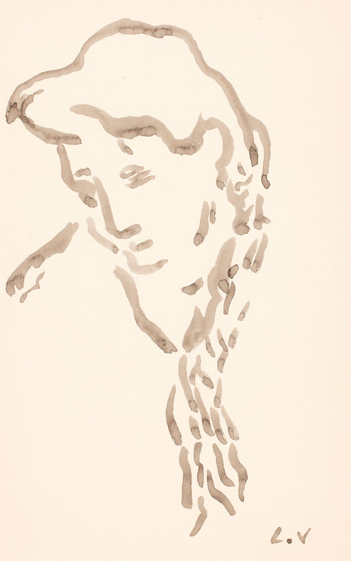Louis VALTAT (1869-1952) 路易斯-瓦尔塔 (1869-1952)

梳着大辫子的年轻女孩

右下角有水墨画的字样

34,5 x 22 &hellip;