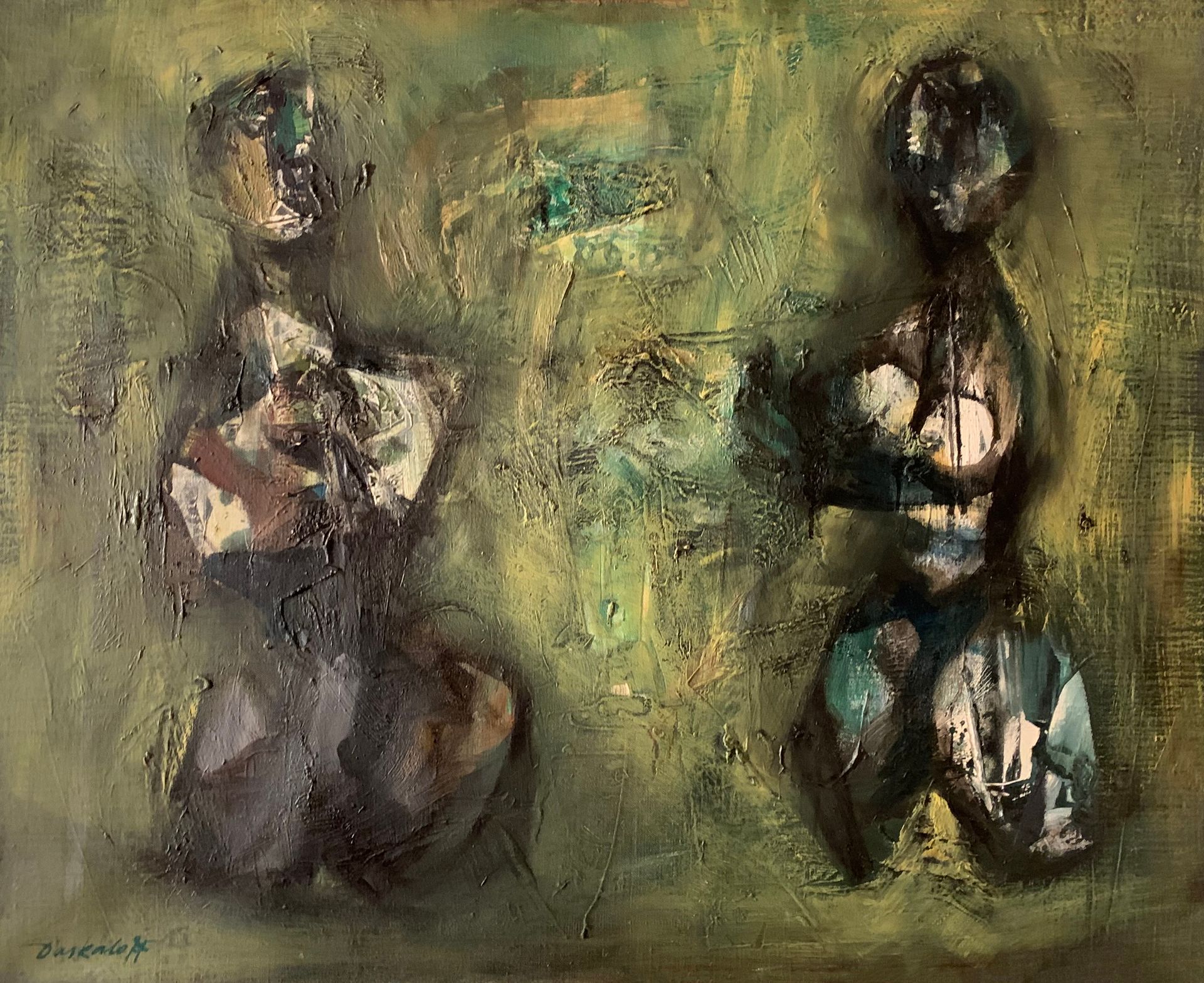 Null Georgi DASKALOFF (1923-2005)

Spring

Oil on canvas signed lower left, coun&hellip;